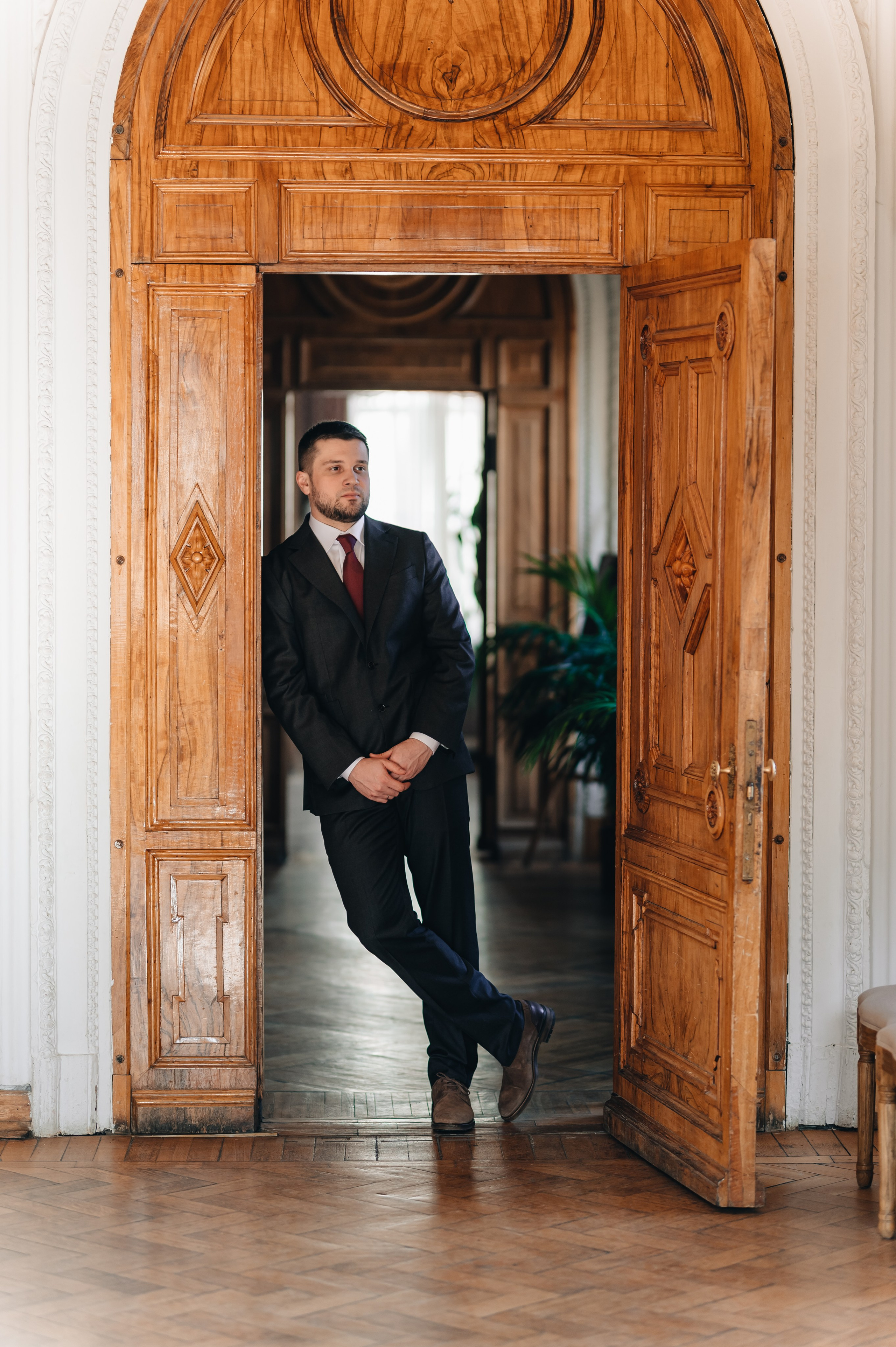 Свадебная фотосессия в библиотеке им. Пушкина. Портретный фотограф Москва Светлана Кашура