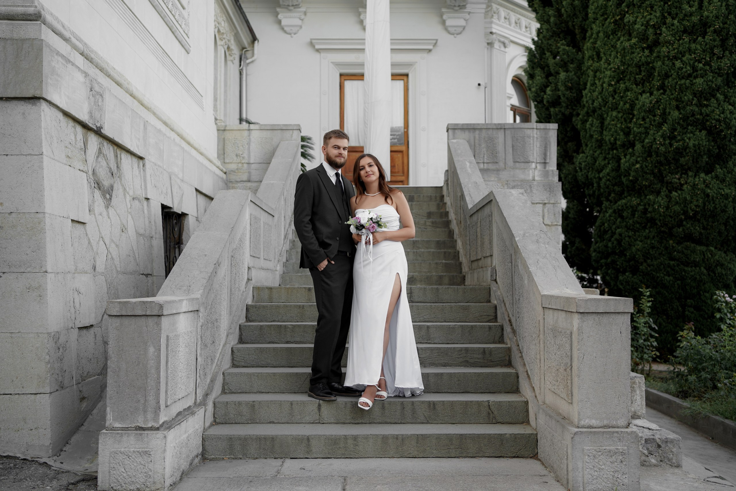 Свадебная фотосессия в Ялте на Ливадийском дворце. Фотограф в Ростове-на-Дону Алёна Чёботова. Борис и Лилия. Свадебный фотограф в Ростове-на-Дону. Таинство Крещения и Венчания, семейные фотосессии. Алёна Чёботова