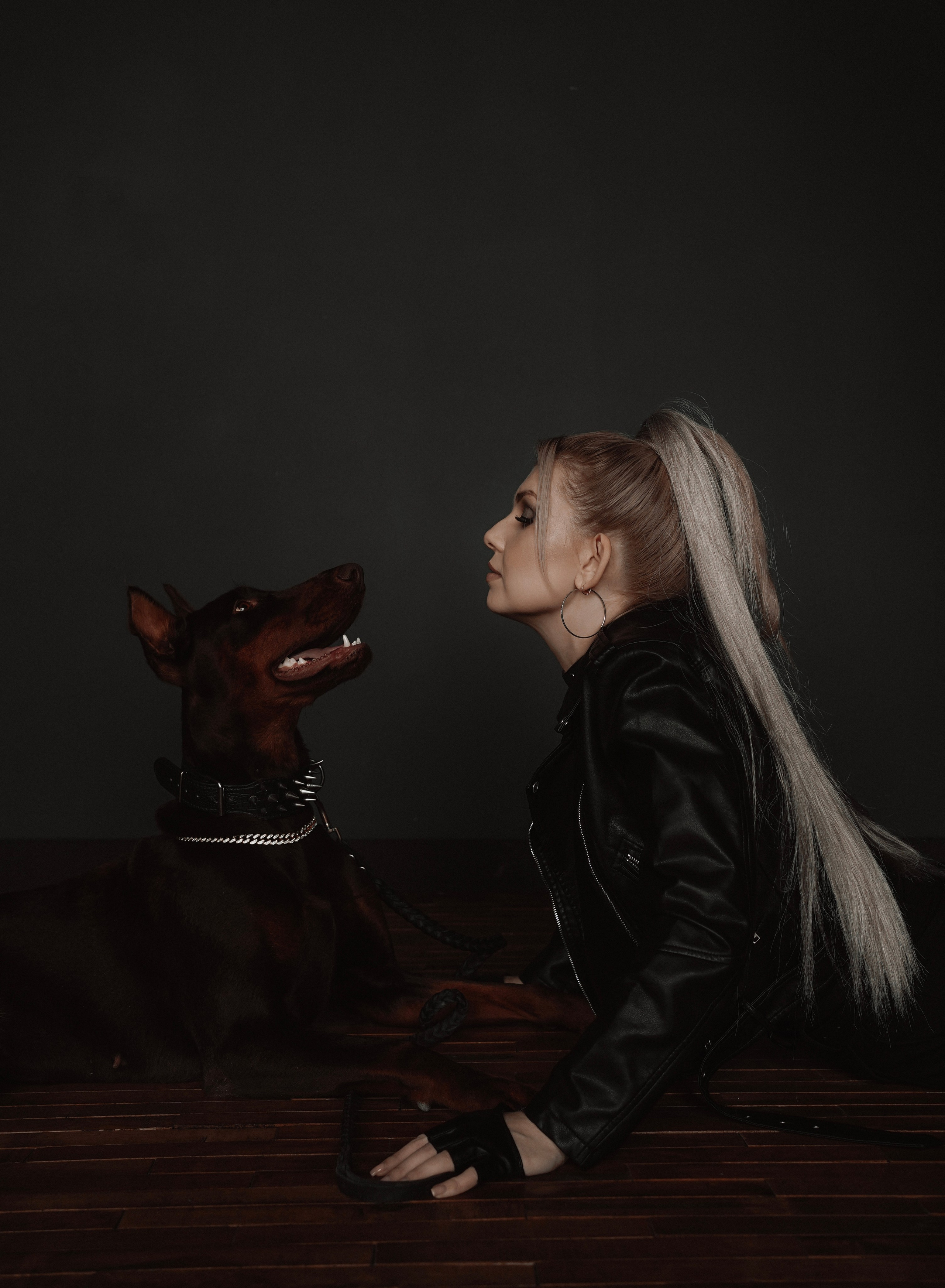 Фотосессия с собакой в Ростове-на-Дону. Женский фотограф Алёна Чёботова. Свадебный фотограф в Ростове-на-Дону. Таинство Крещения и Венчания, семейные фотосессии. Алёна Чёботова