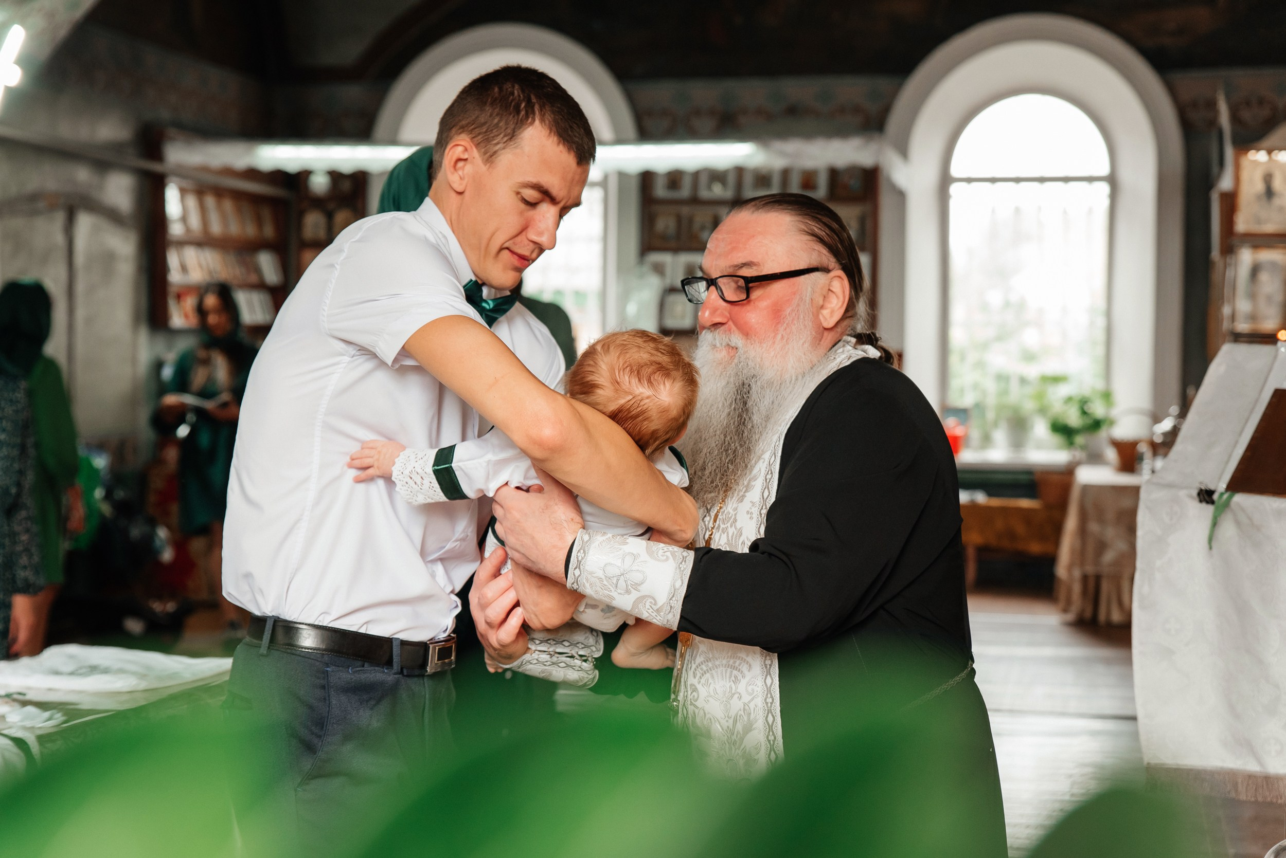 Крещение Георгия. Свадебный и семейный фотограф в Туле Анастасия Чаликова