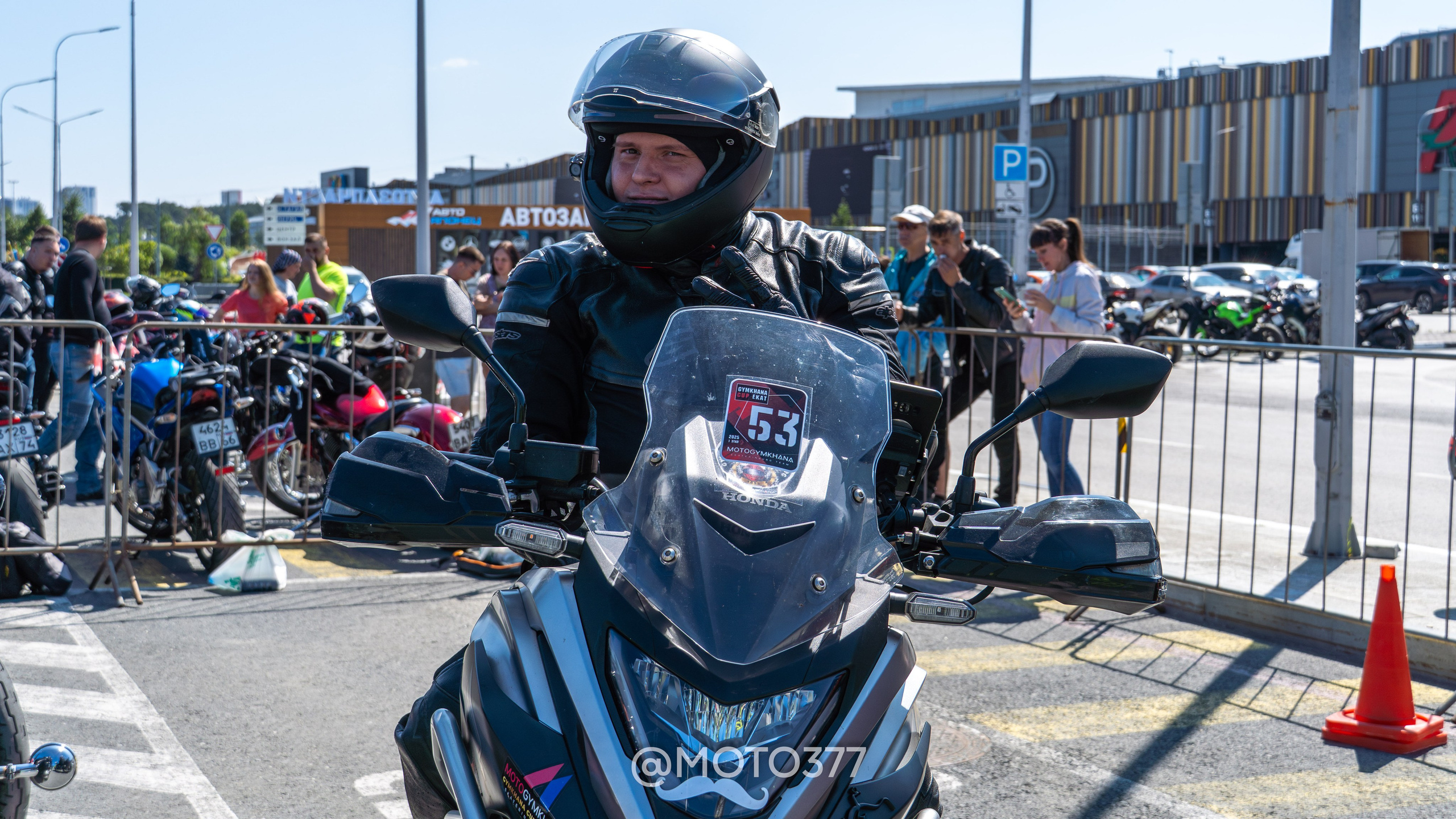 Motogymkhana CUP 1 Ekat 2025. Moto377