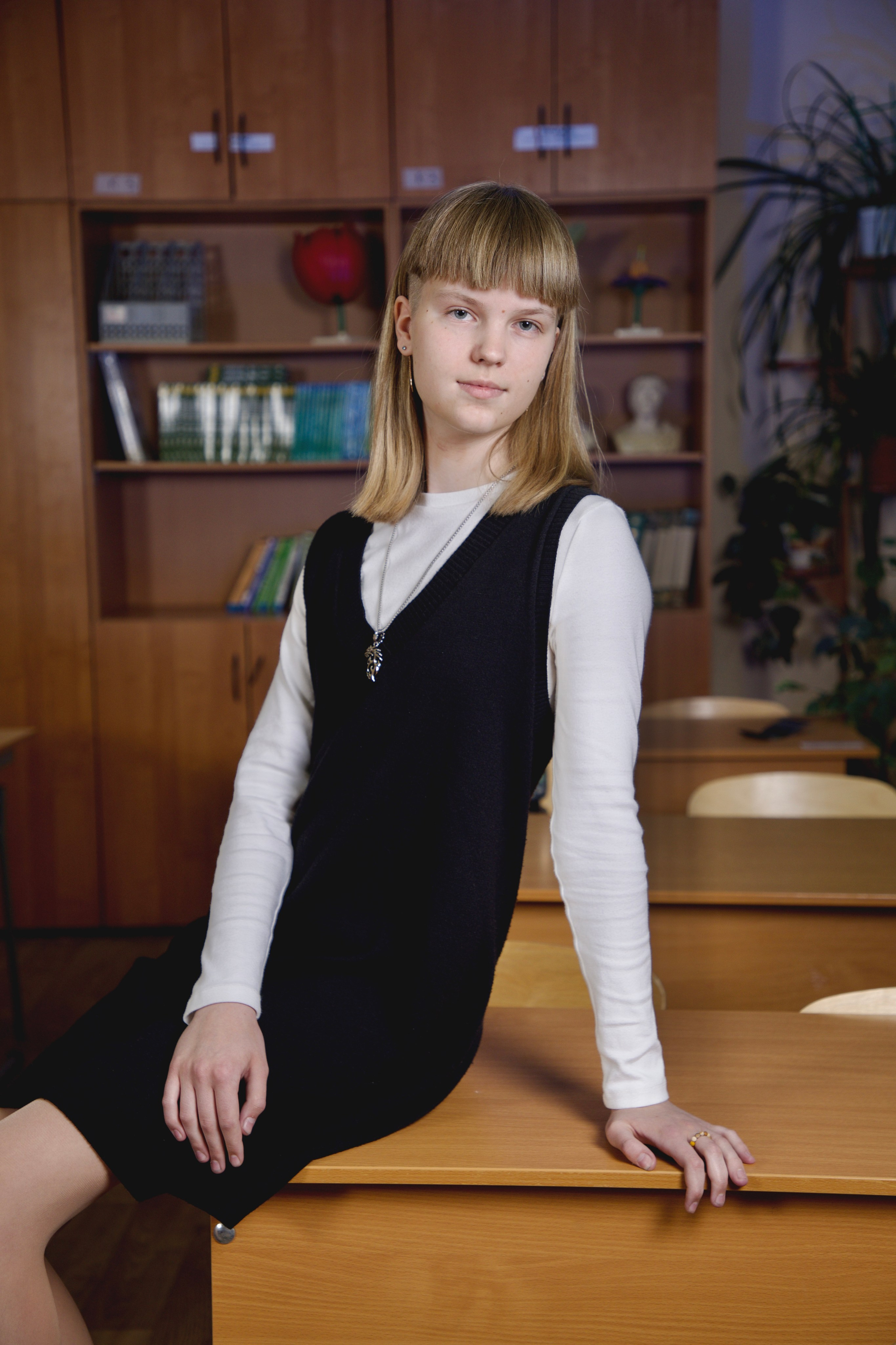 9/11 класс. Портреты. Школьные выпускные альбомы в Москве Марина Николаева