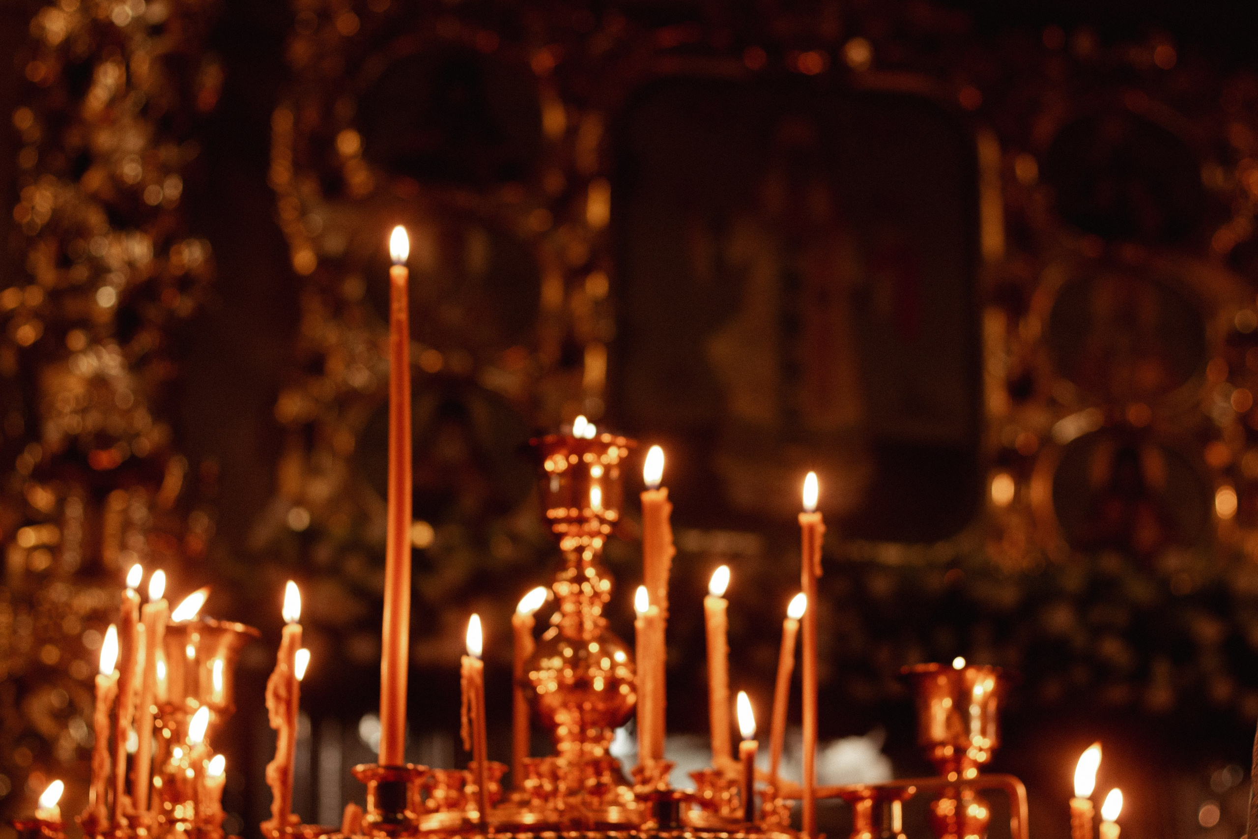 В храме. Мария Колесникова