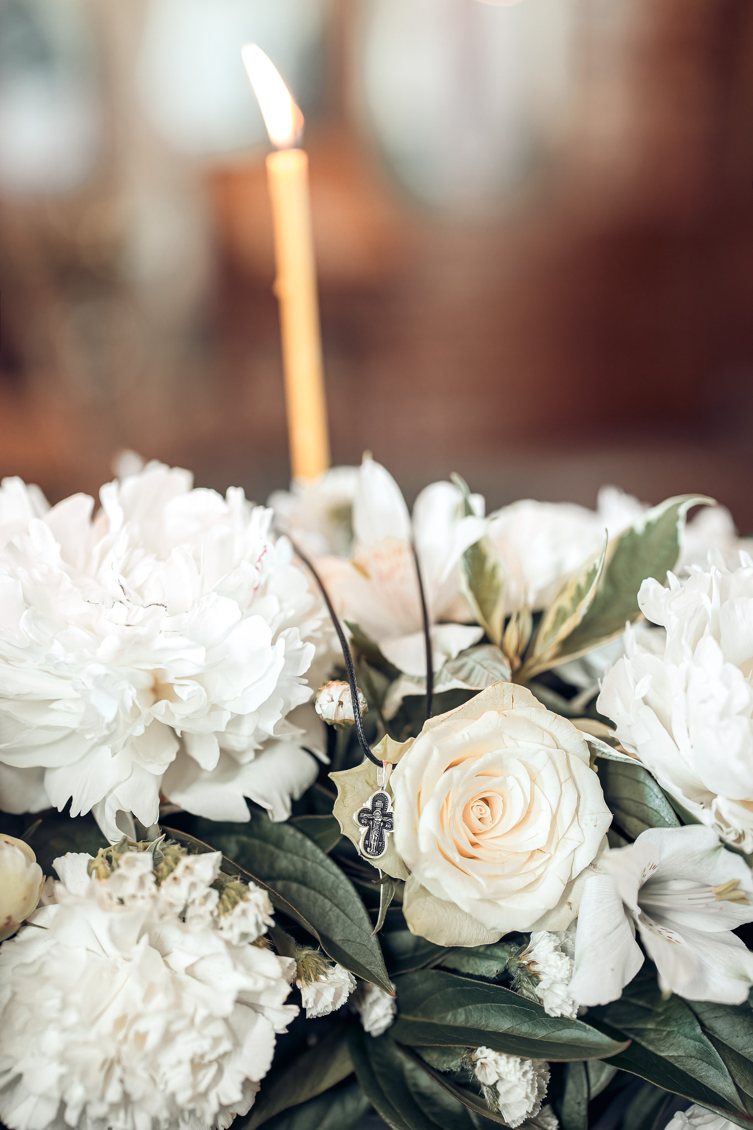 Таинства Крещения и Венчания в Старом Осколе. Фотостудия для новорожденных в Старом Осколе Гильфановых Юрия и Ольги