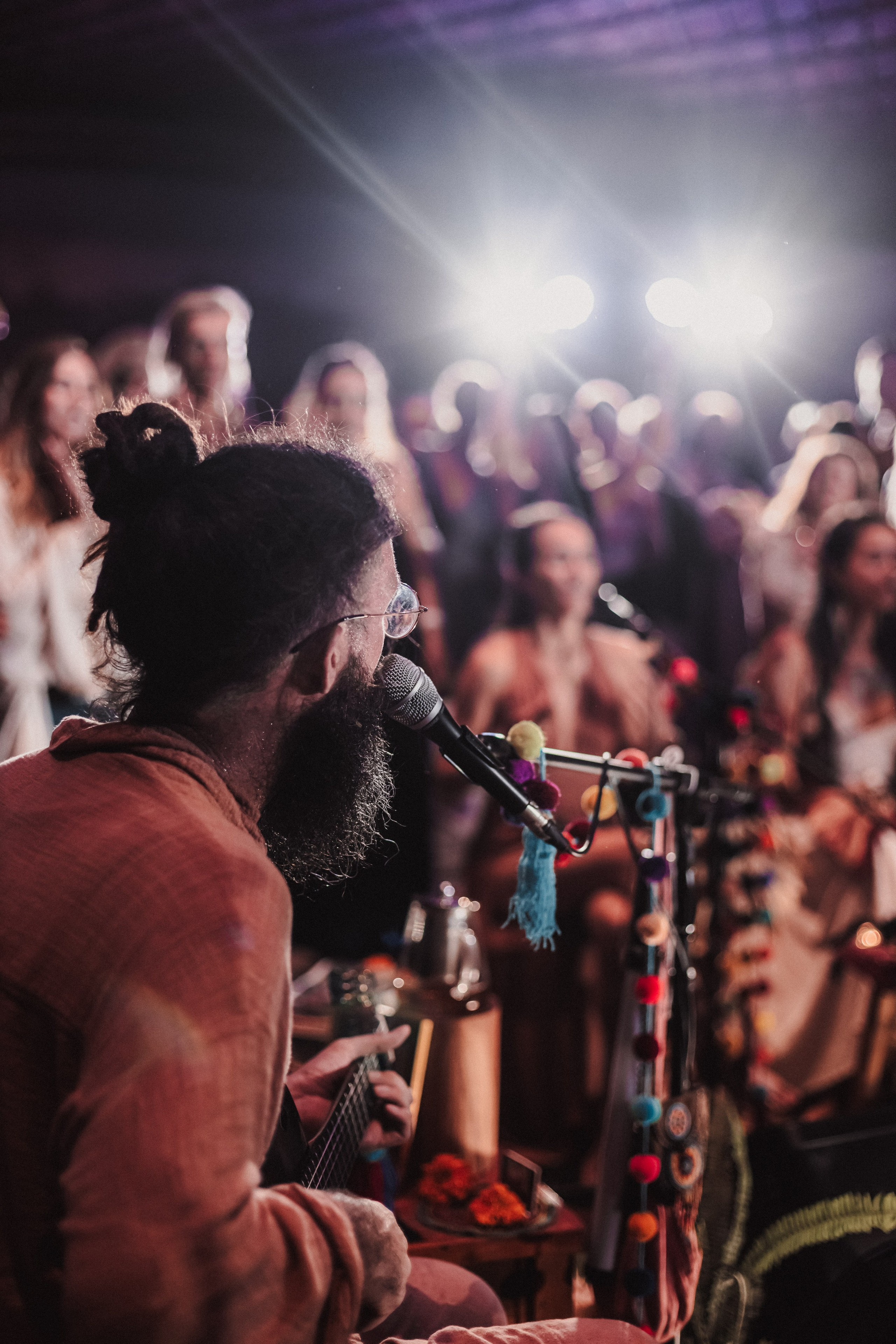 Hanuman Project kirtan at Alchemy march. Mariam Bagdasaryan