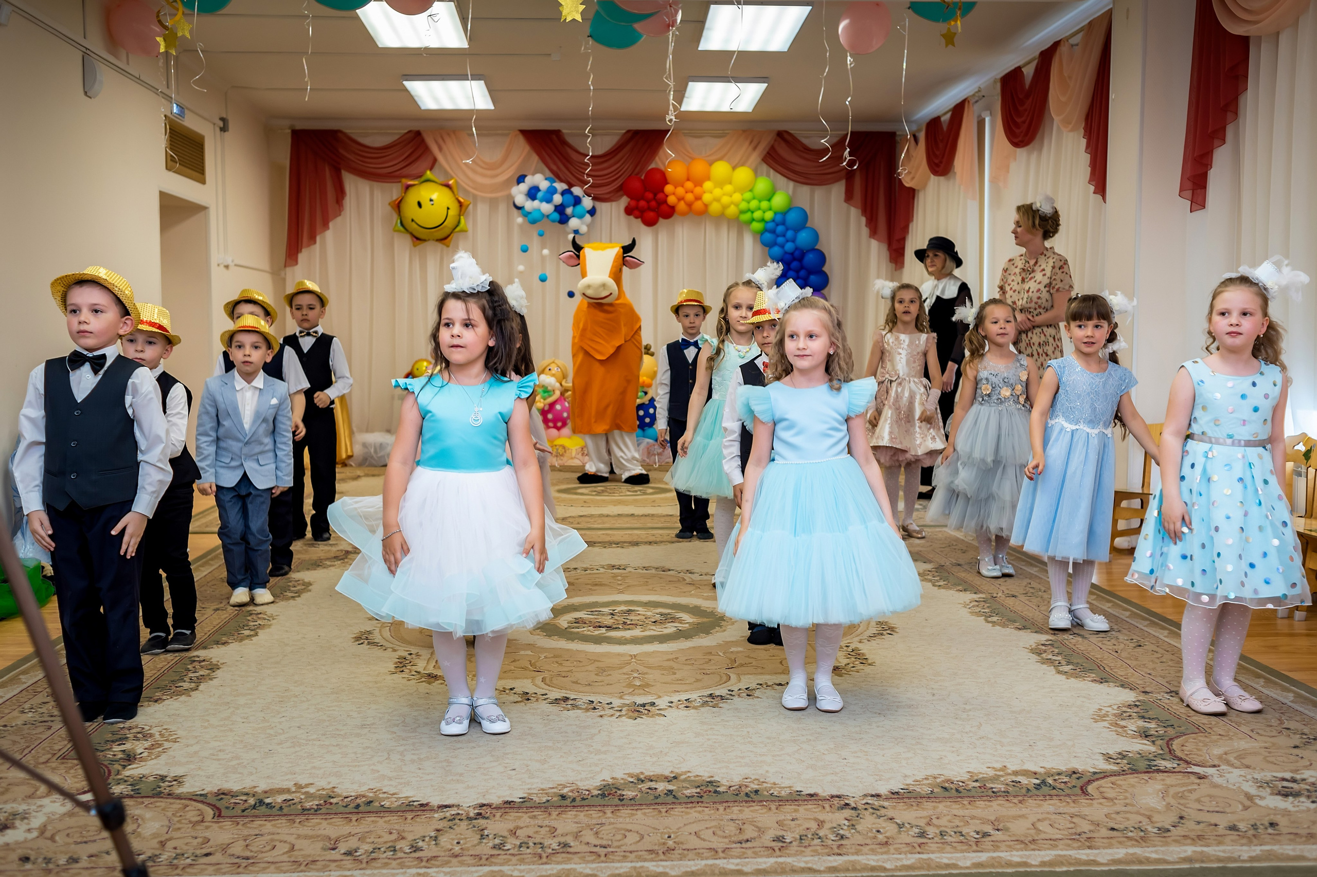 Выпускные в саду. Фотограф Юлия Попова