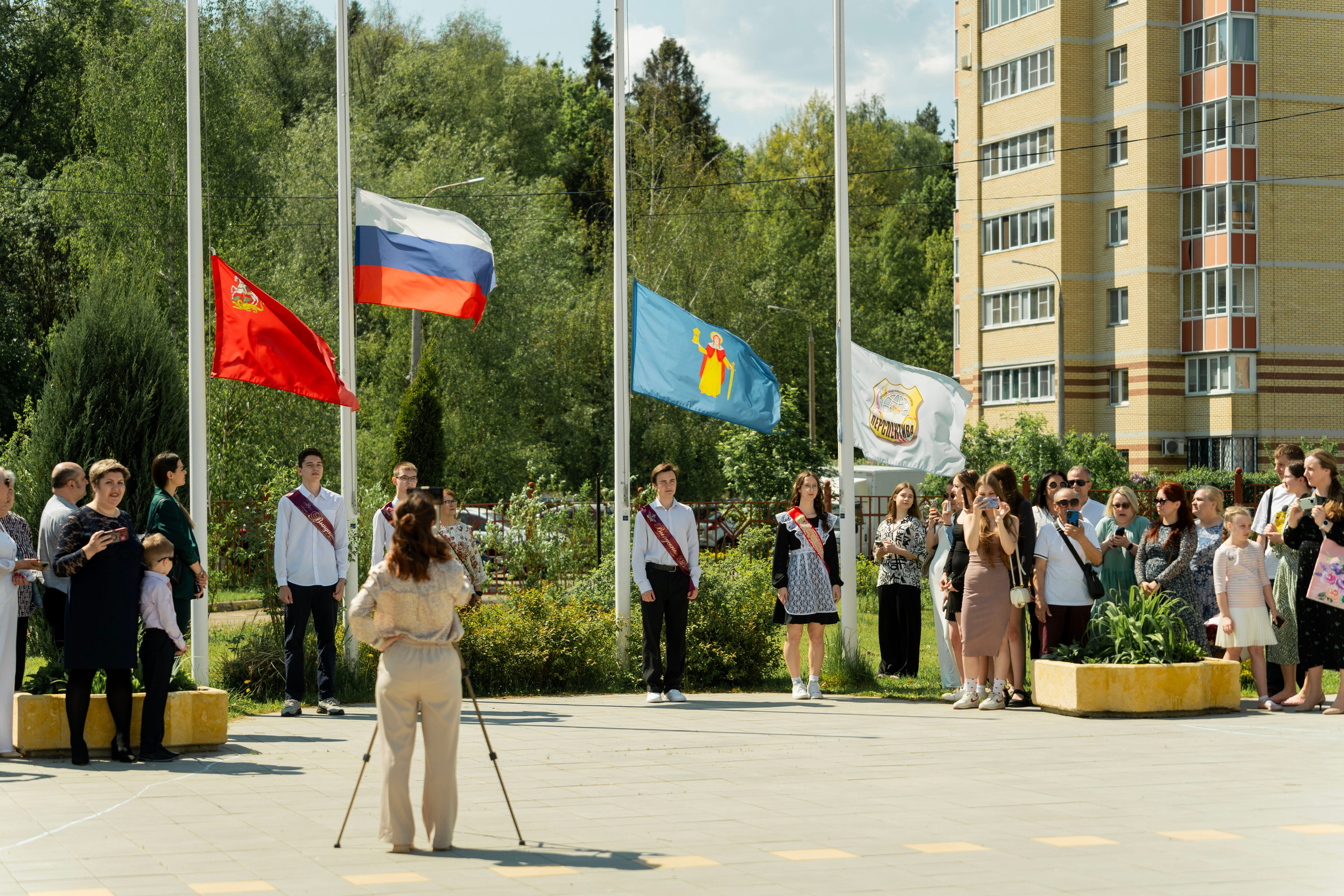 Выпукные 9 классы. Фотограф Юлия Попова