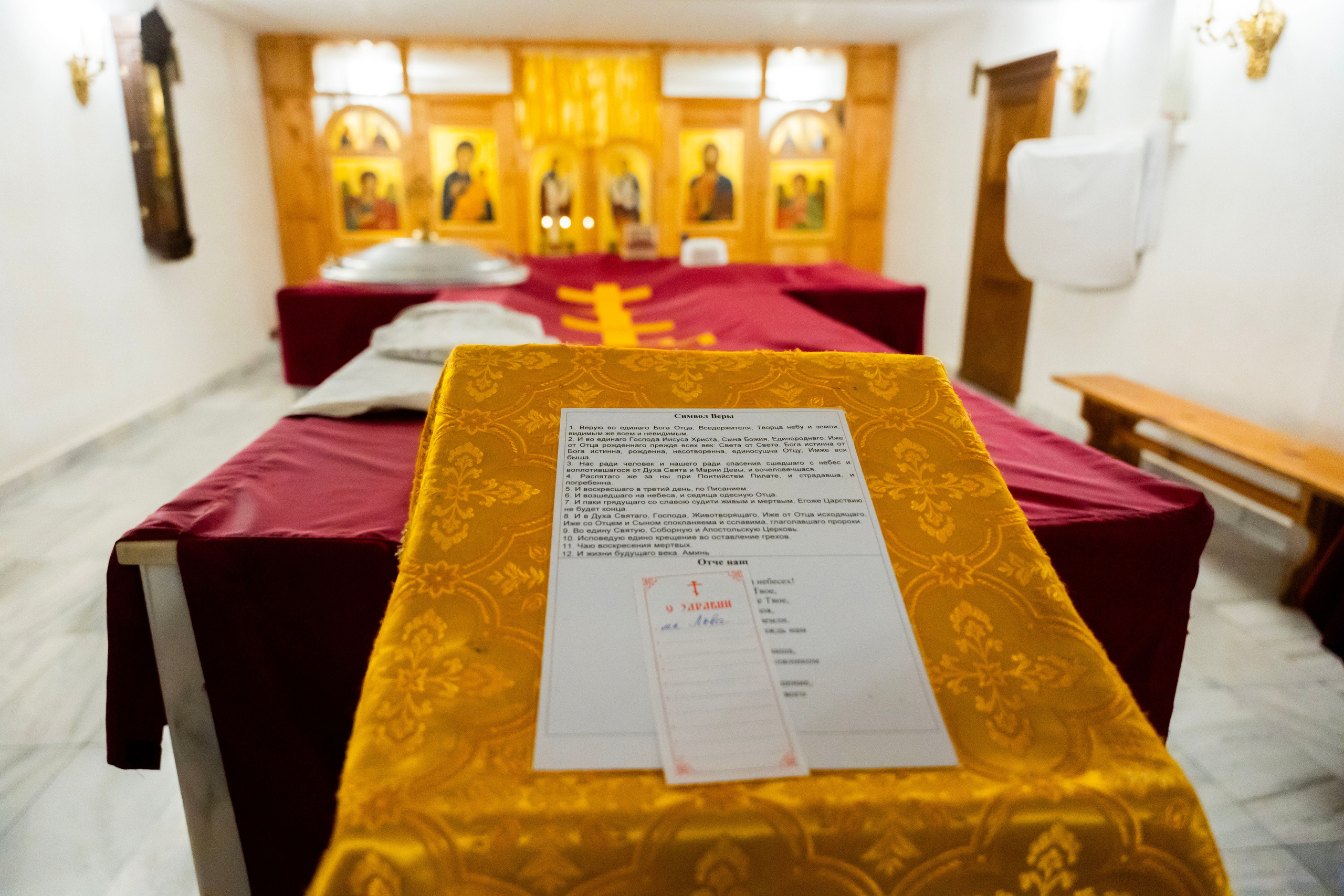 Крещение Льва. Фотограф Юлия Попова