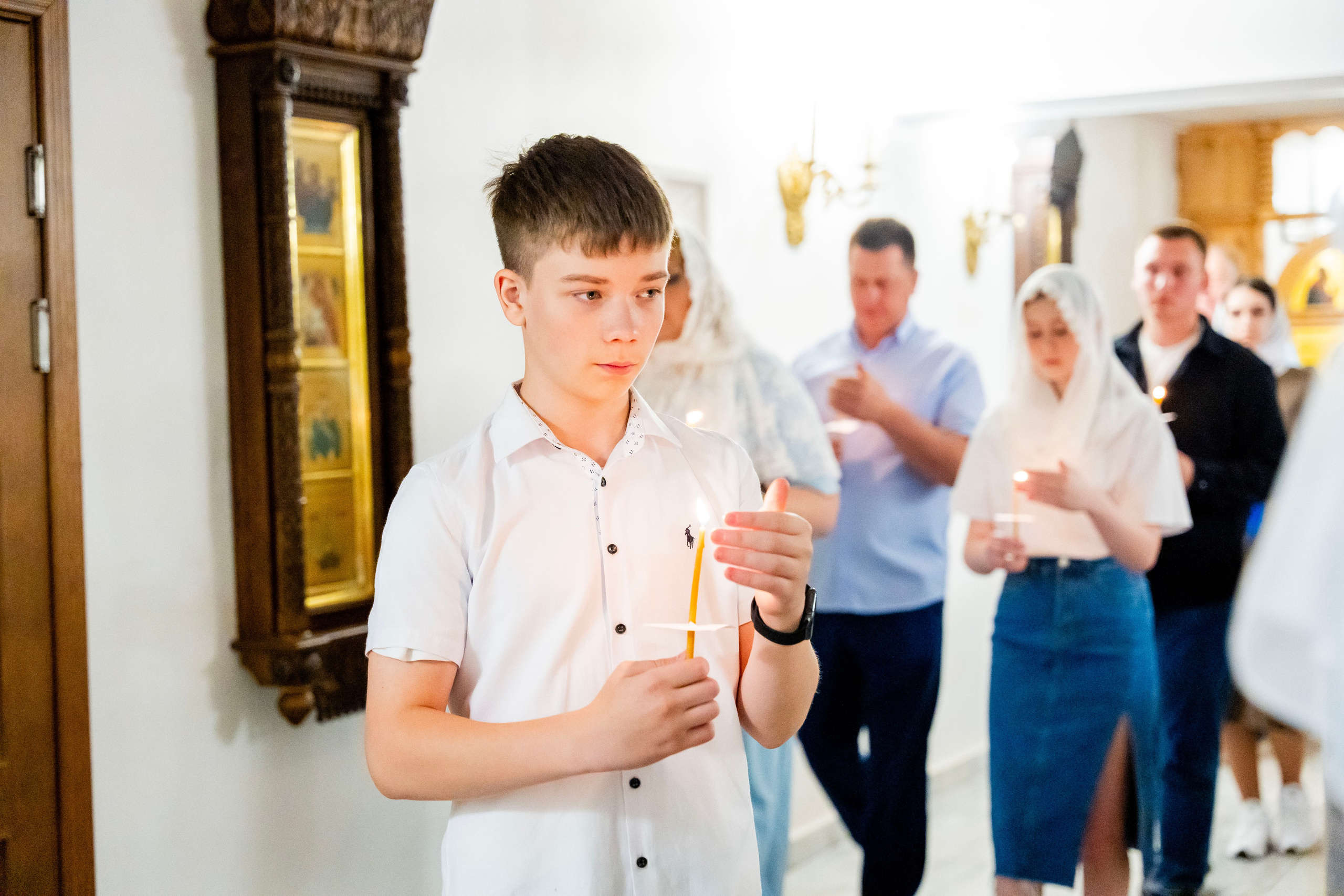 Крещение Льва. Фотограф Юлия Попова