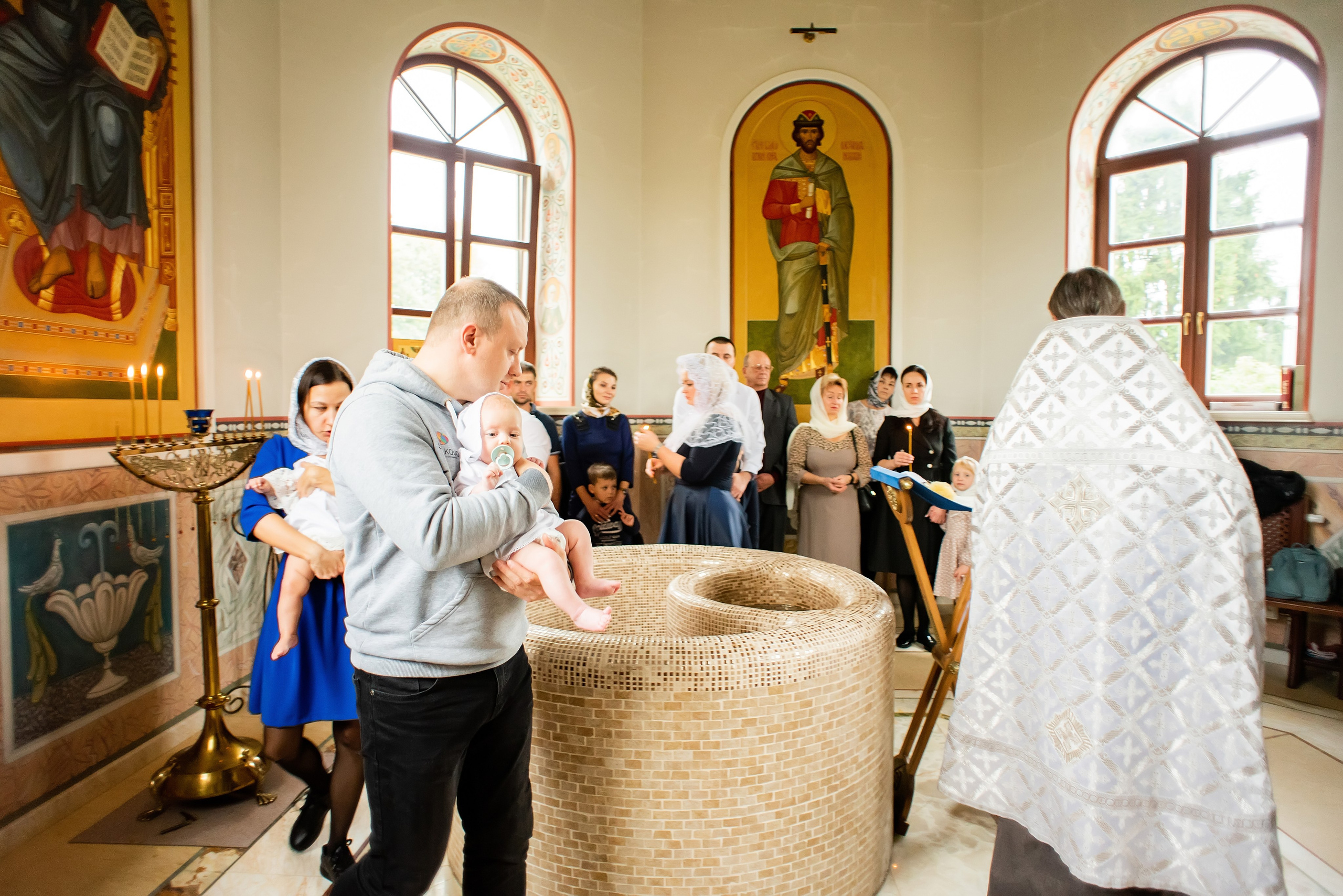 Крещение Владислава. Фотограф Юлия Попова