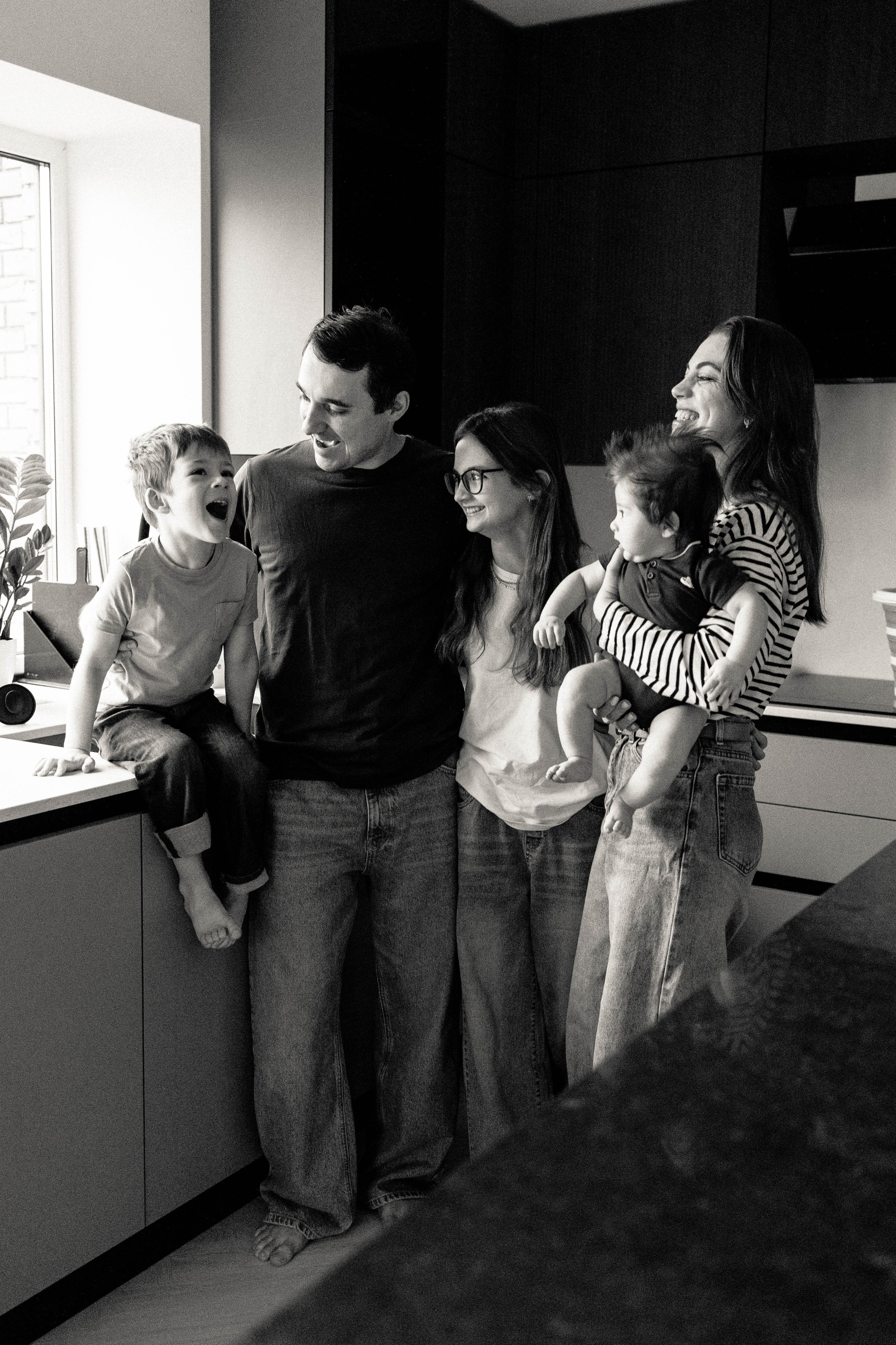 Домашняя фотосессия в загородном доме. Семейный и детский фотограф в Москве Маргарита Сереброва