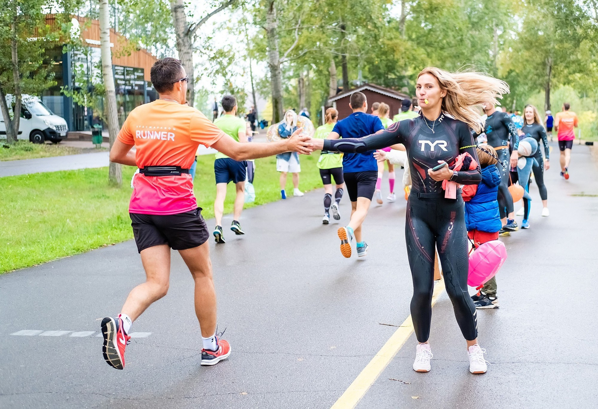 Репортаж Забег в Красноярске