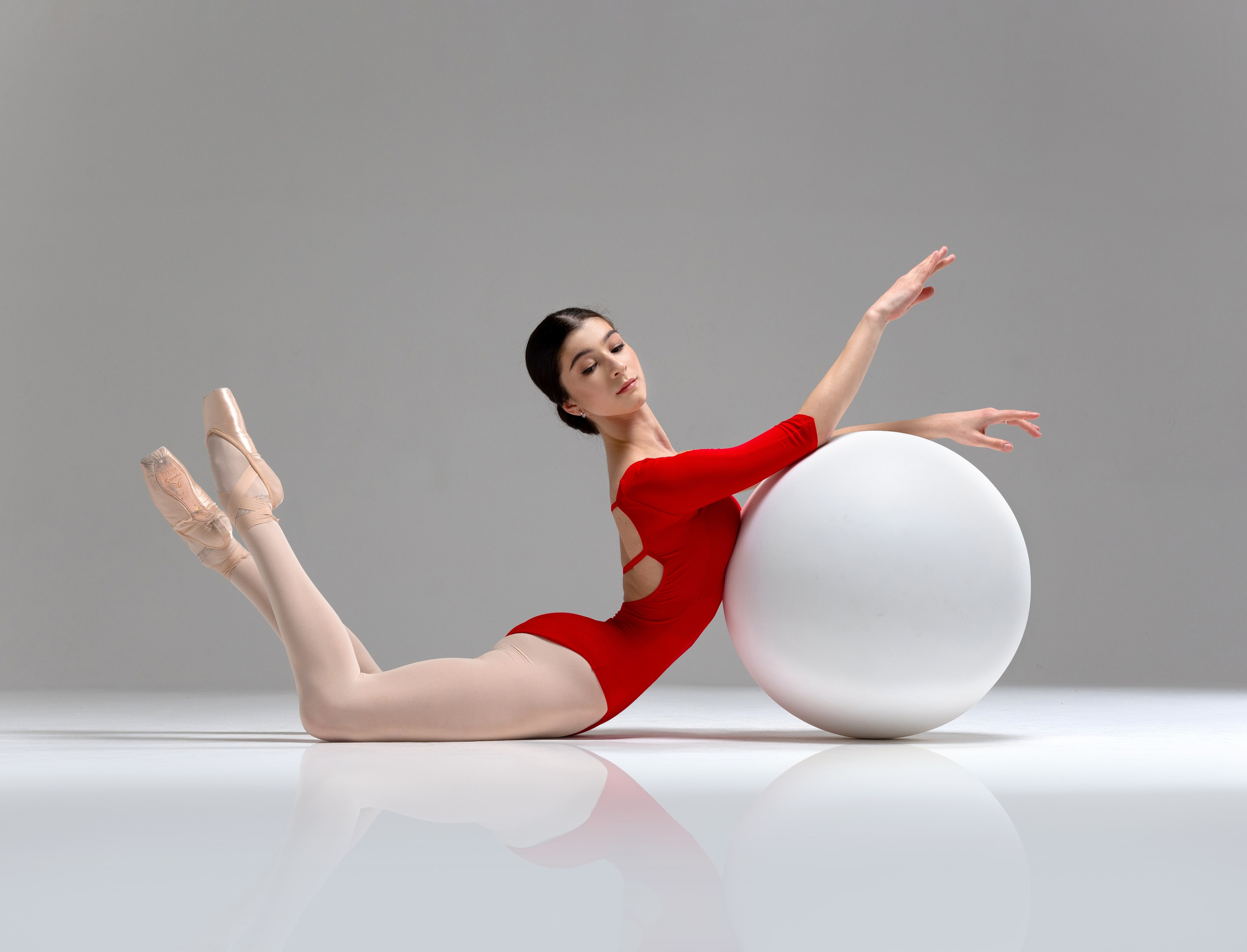 Балетная съёмка на белой циклораме и фонах. Балетный фотограф Алина Ханько — Душа Балета