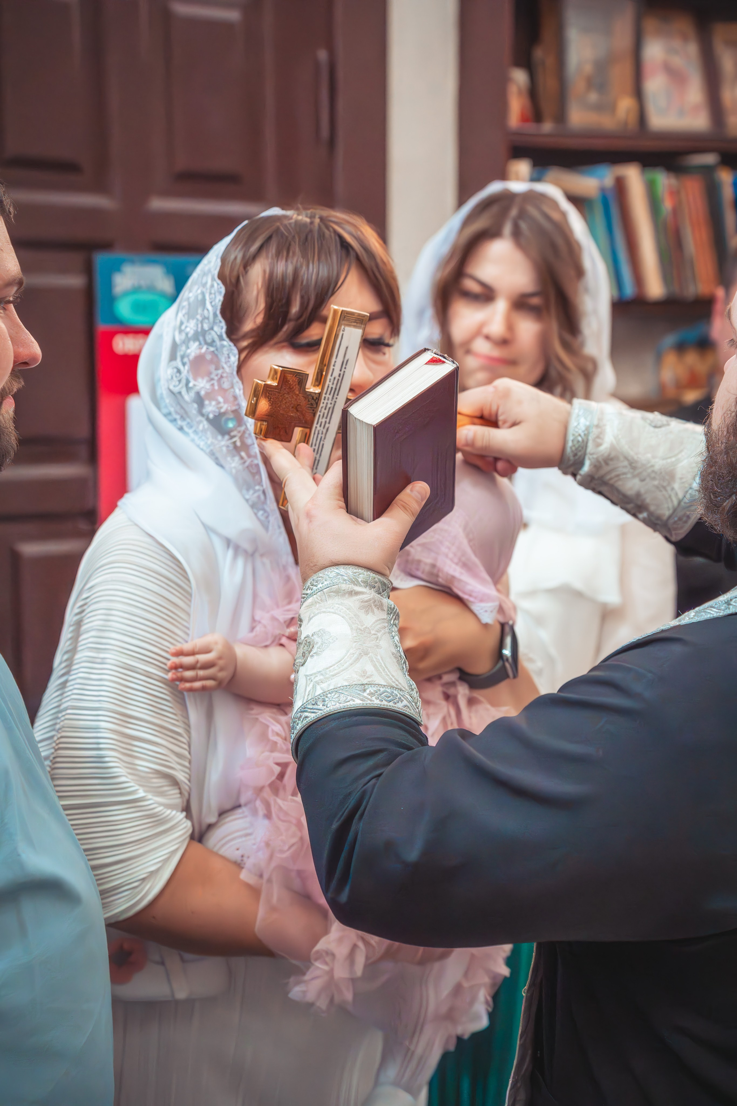 Крещение Анастасии в храме Михаила Тверского. Фотограф Евгений Егоров