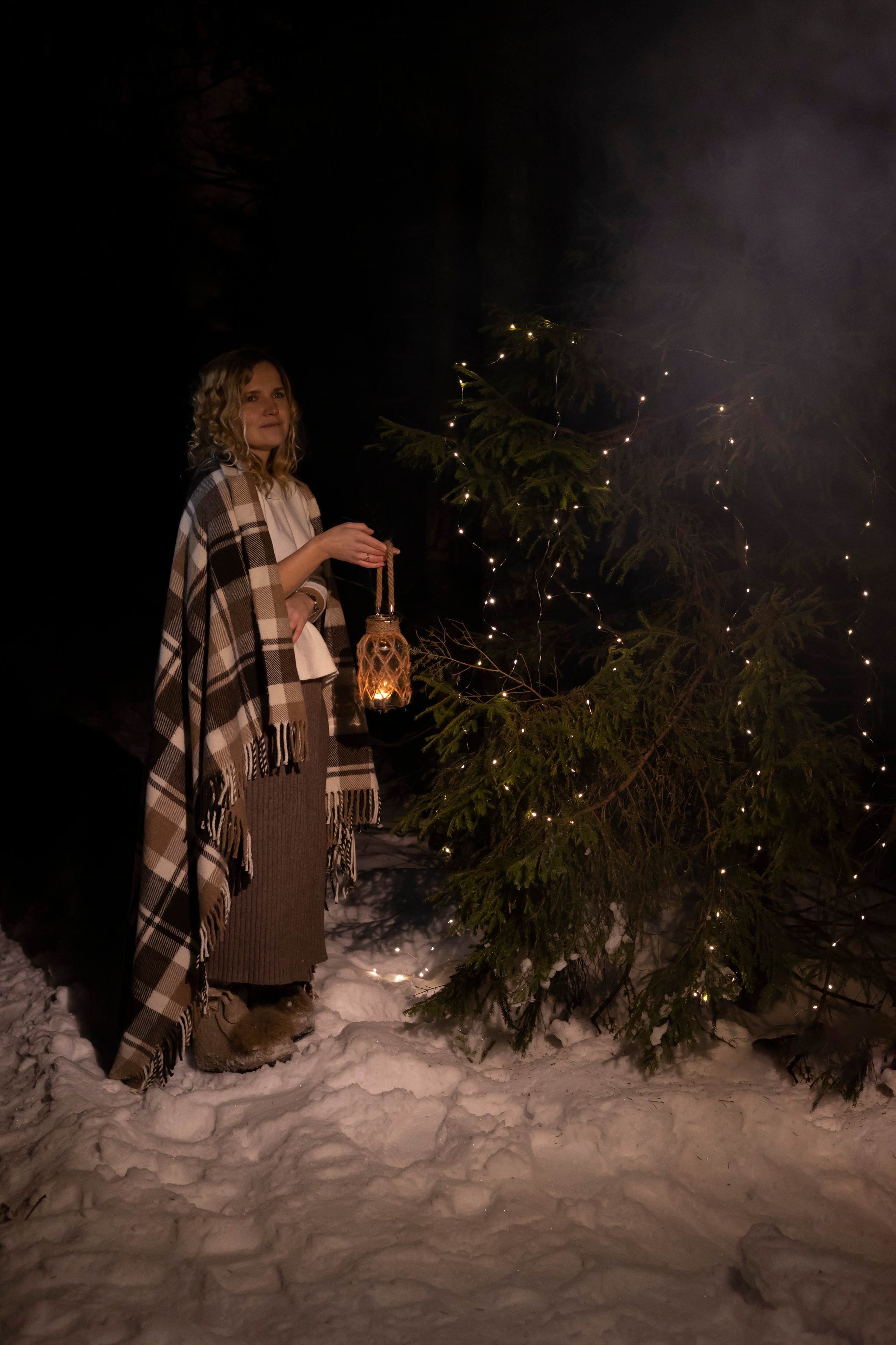 Зимний вече в лесу. Сказочный фотограф для Вас и Вашей семьи