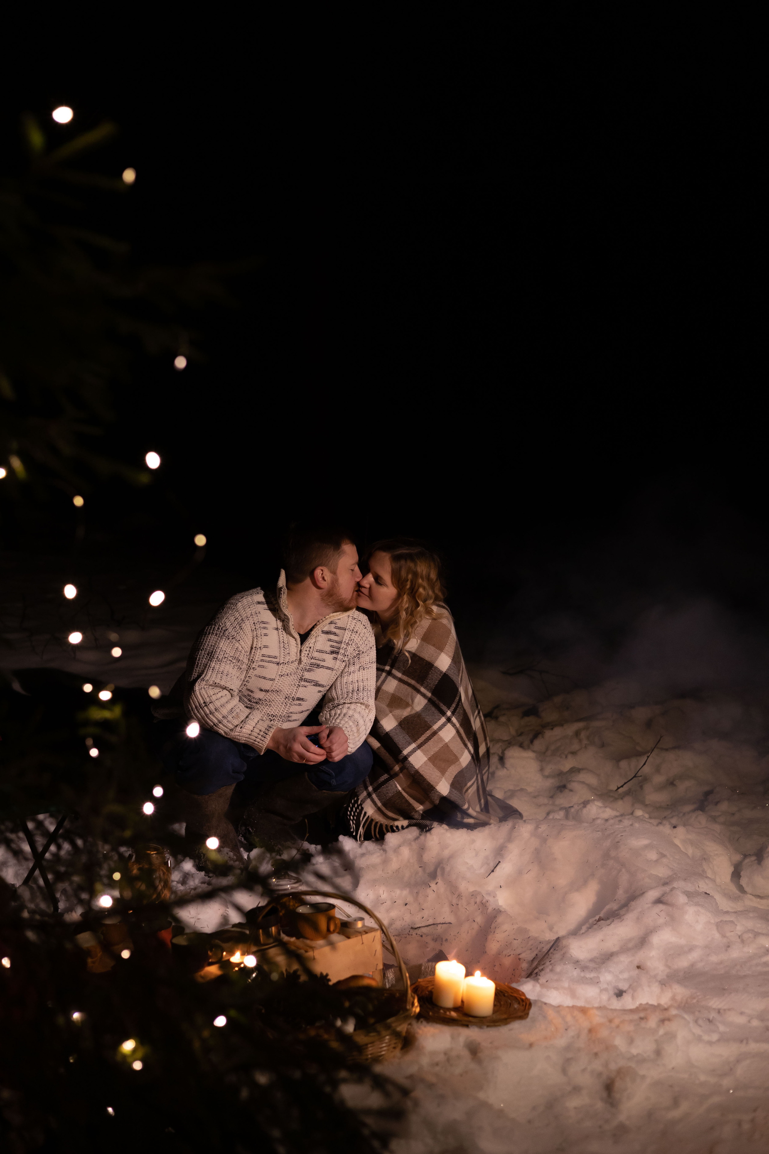 Зимний вече в лесу. Сказочный фотограф для Вас и Вашей семьи