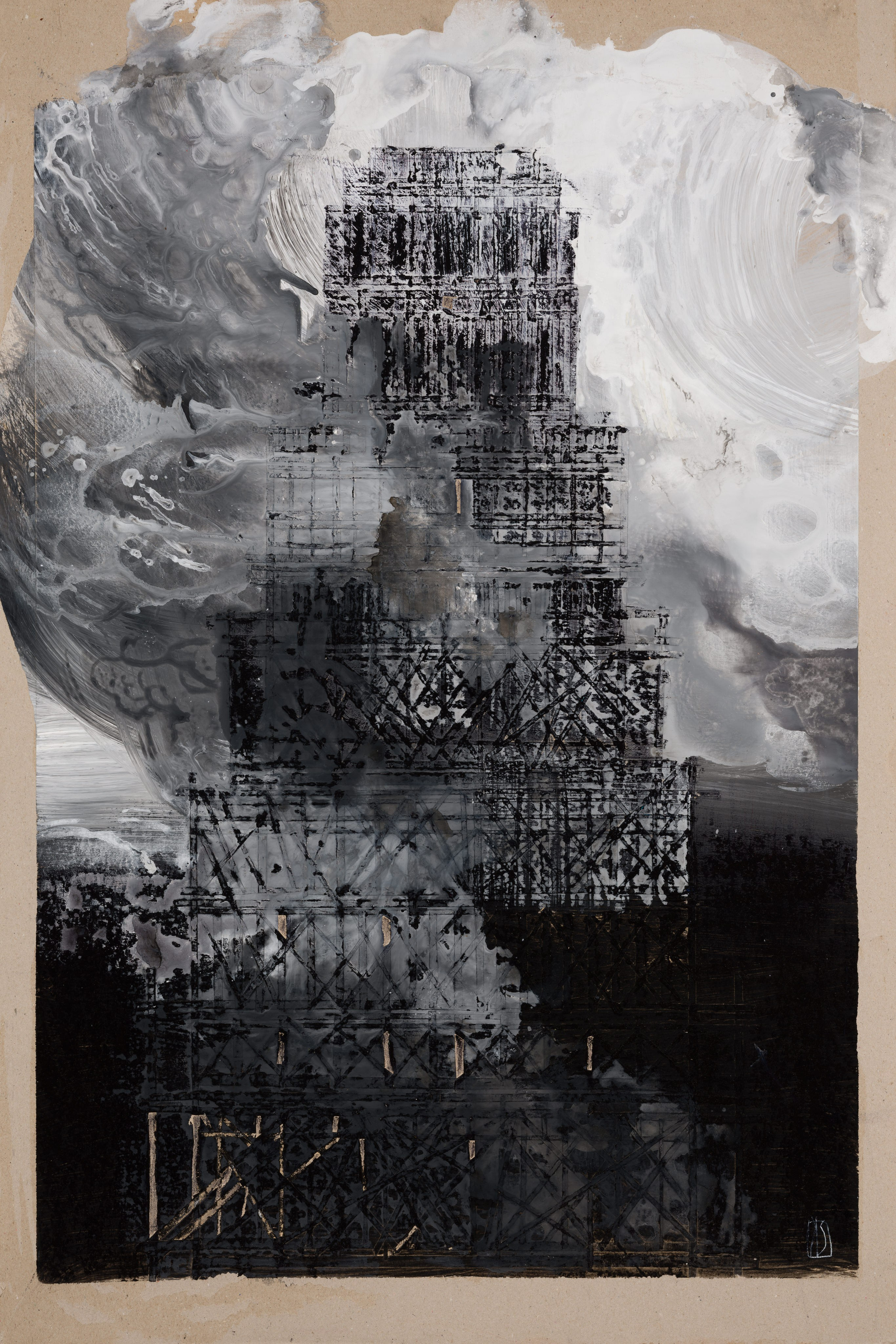 Числа Фибоначчи 377,8,3,1 (Антон Фролов, художник) - фотограф Сергей Денисенко