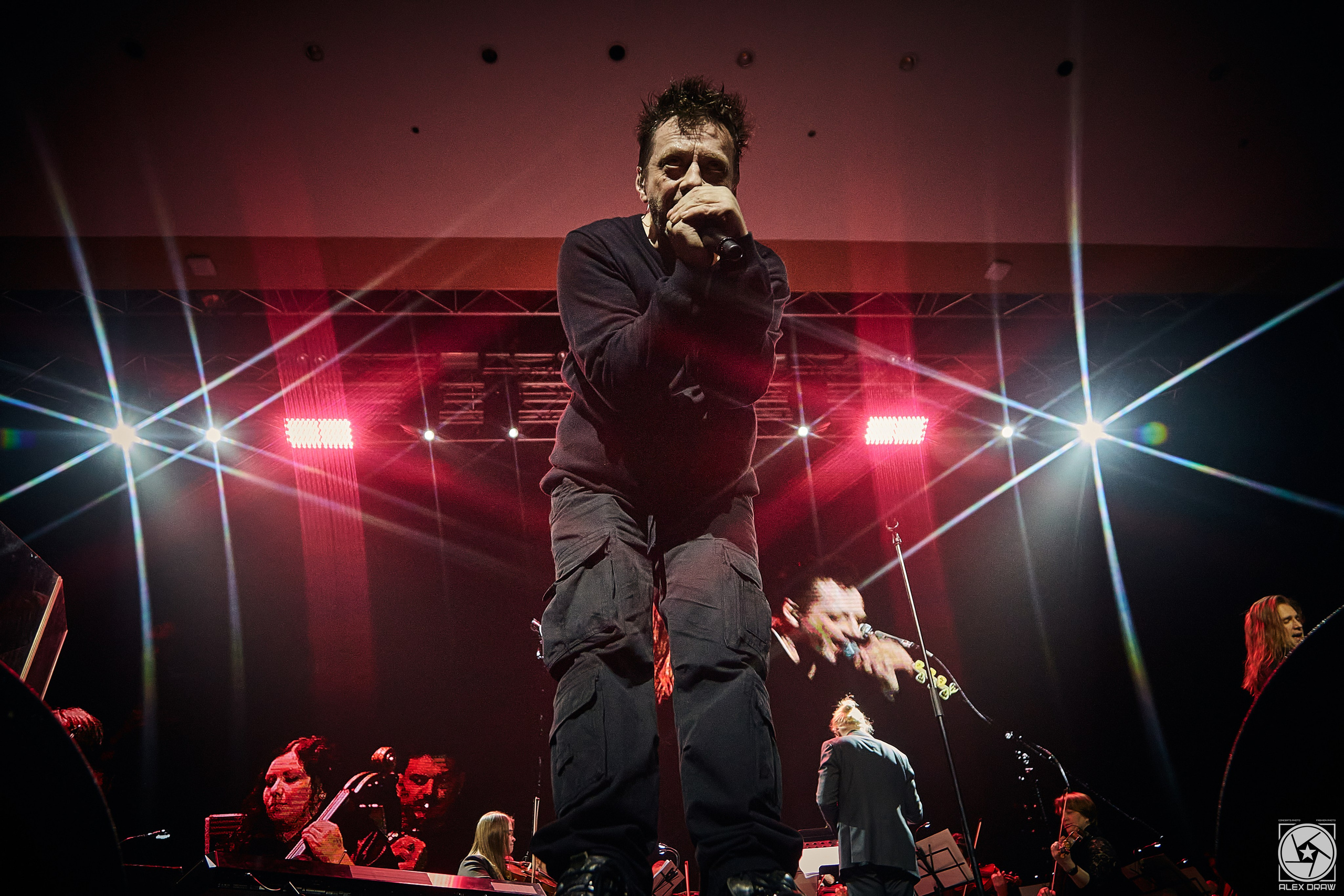 Глеб Самойлов Агата Кристи 35 лет! 06.12.2023 Гранд Холл Сибирь. Фотограф Москва Concerts photo / Fashion photо