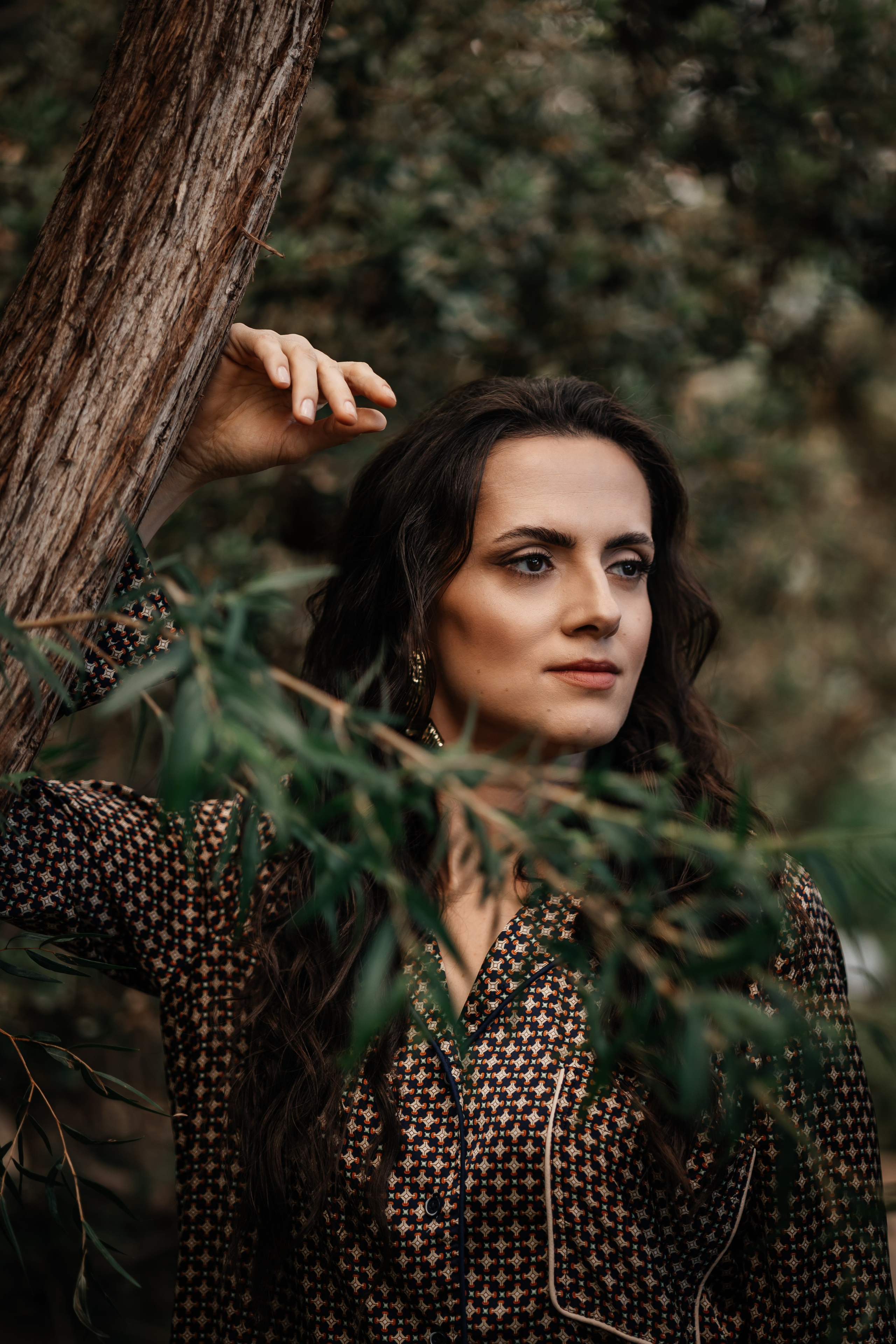 В оранжерее Ботанического сада. Семейный, женский фотограф Москве Лиза Лутцева