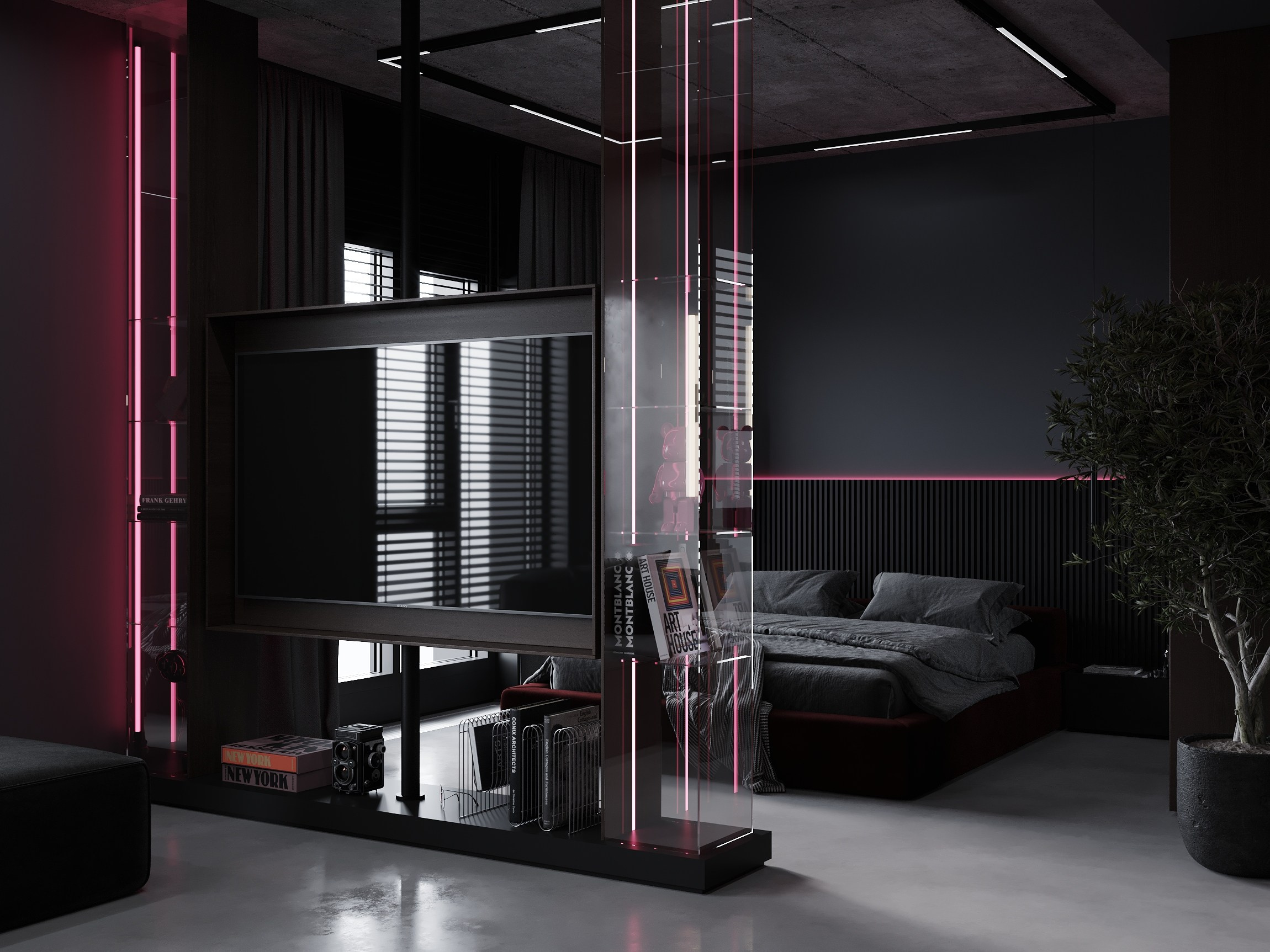 ЖК Эмоции 40.5 кв.м. Дизайнер интерьера и 3D визуализатор Ванчугова Ольга