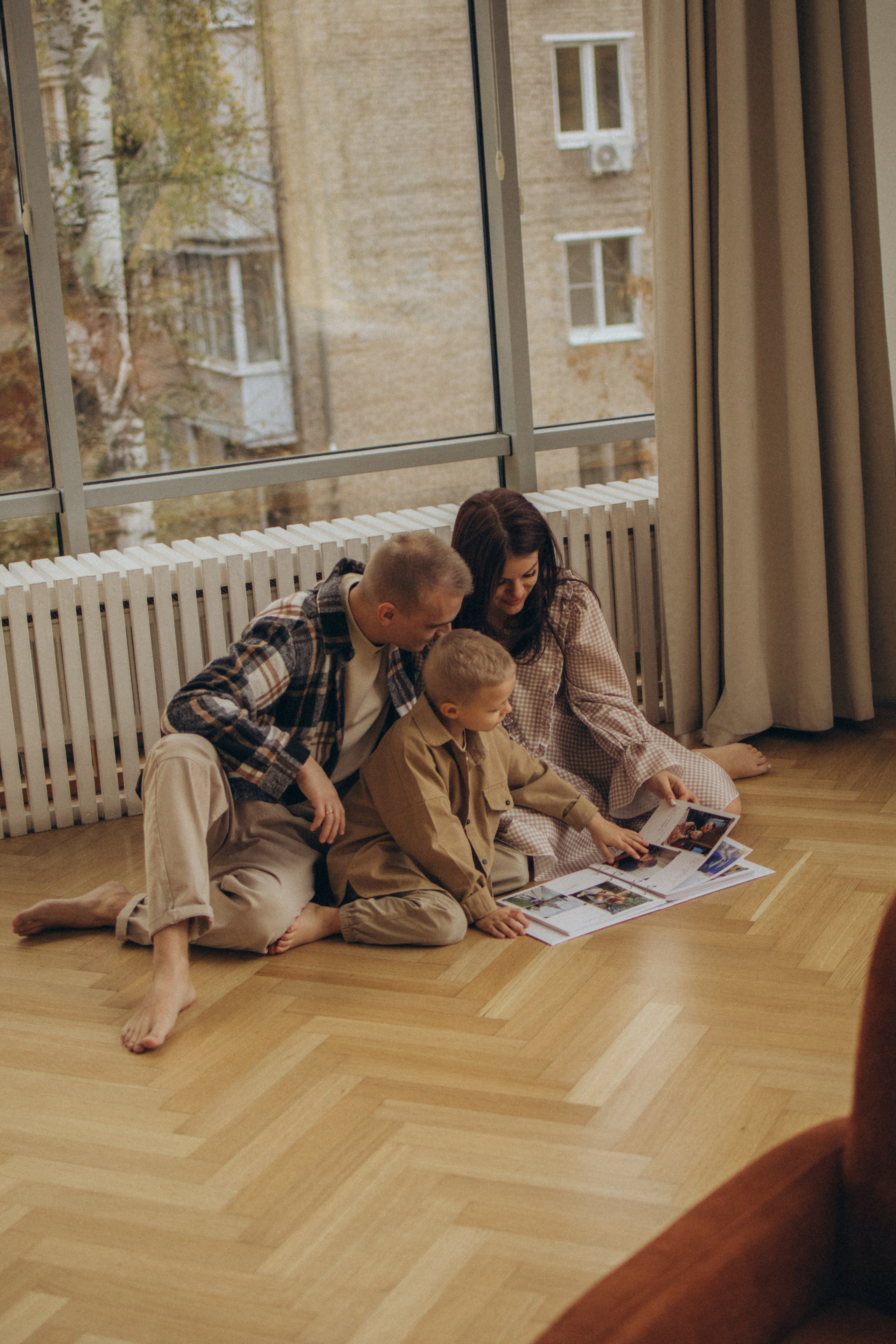 Николай, Анна и Илюша. Семейный фотограф Москва