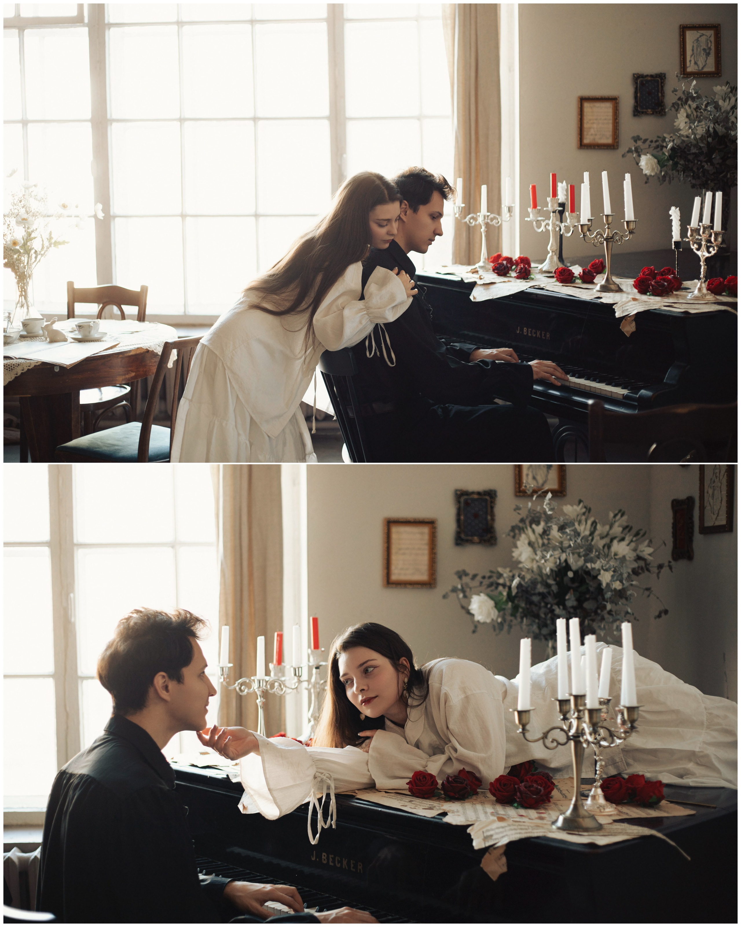 Студийная съёмка лавстори