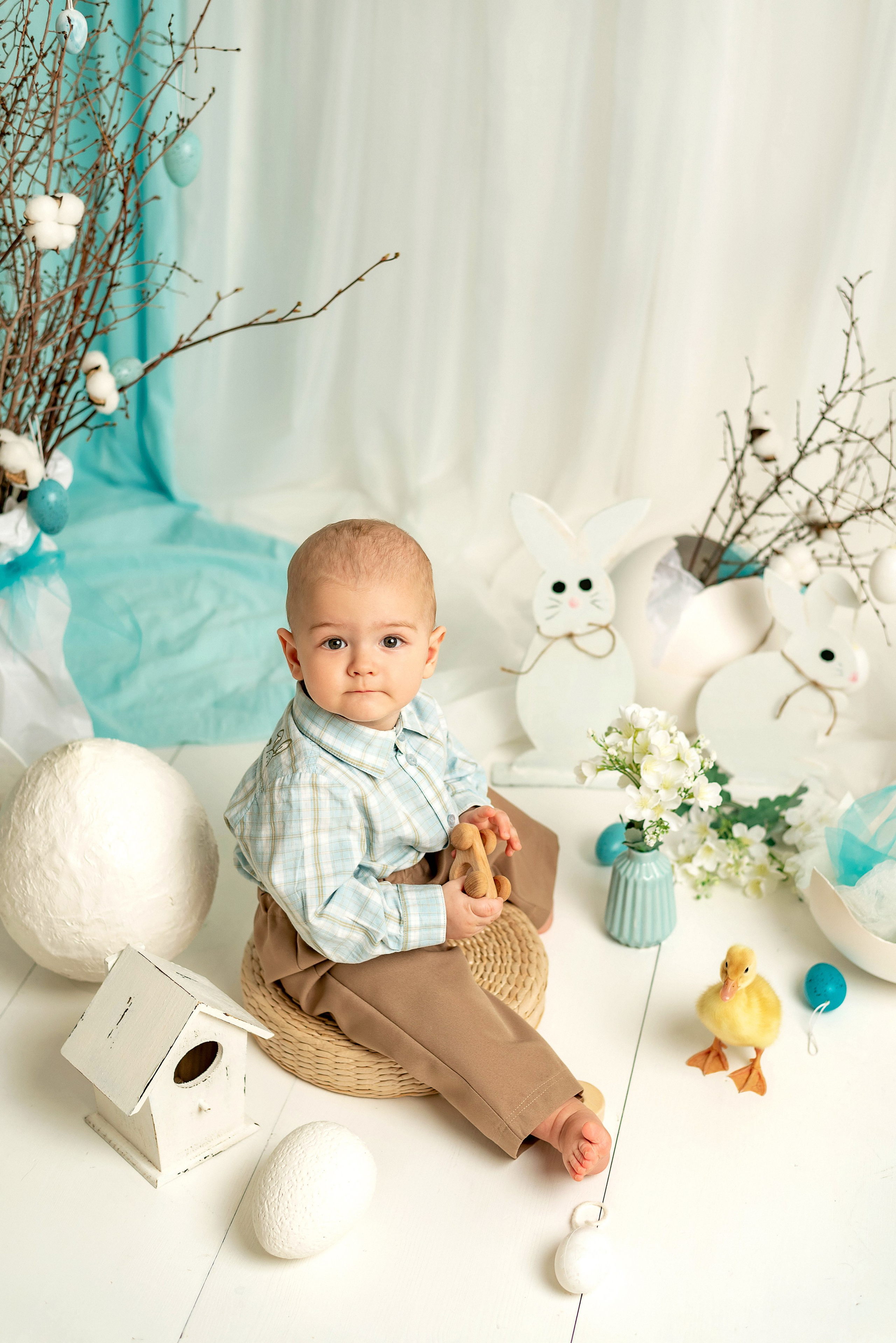 Миша — утята. Семейный и детский фотограф Наталья Горда