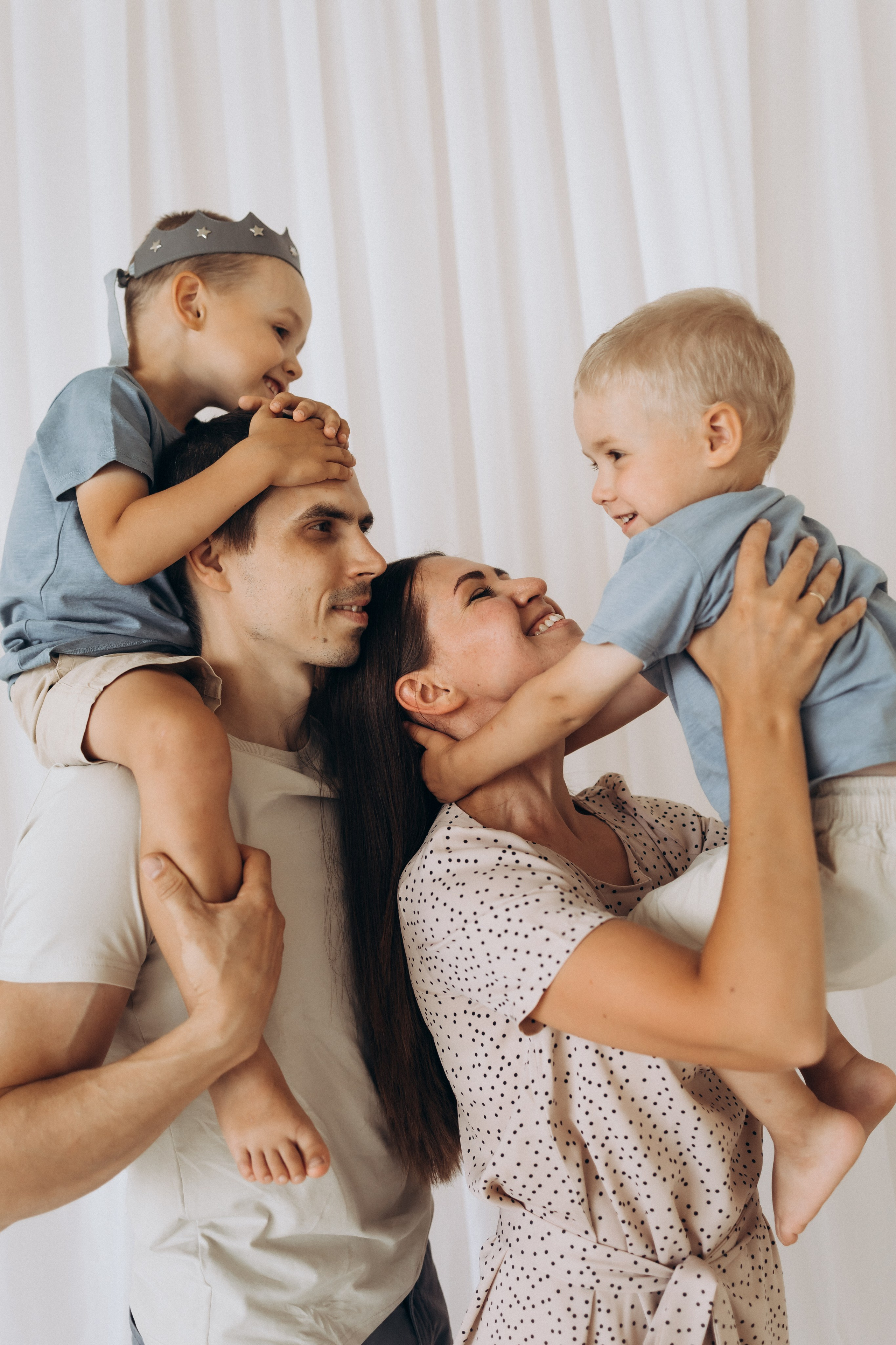 Александр, Екатерина, Роман и Дмитрий. Фотограф Нижний Новгород