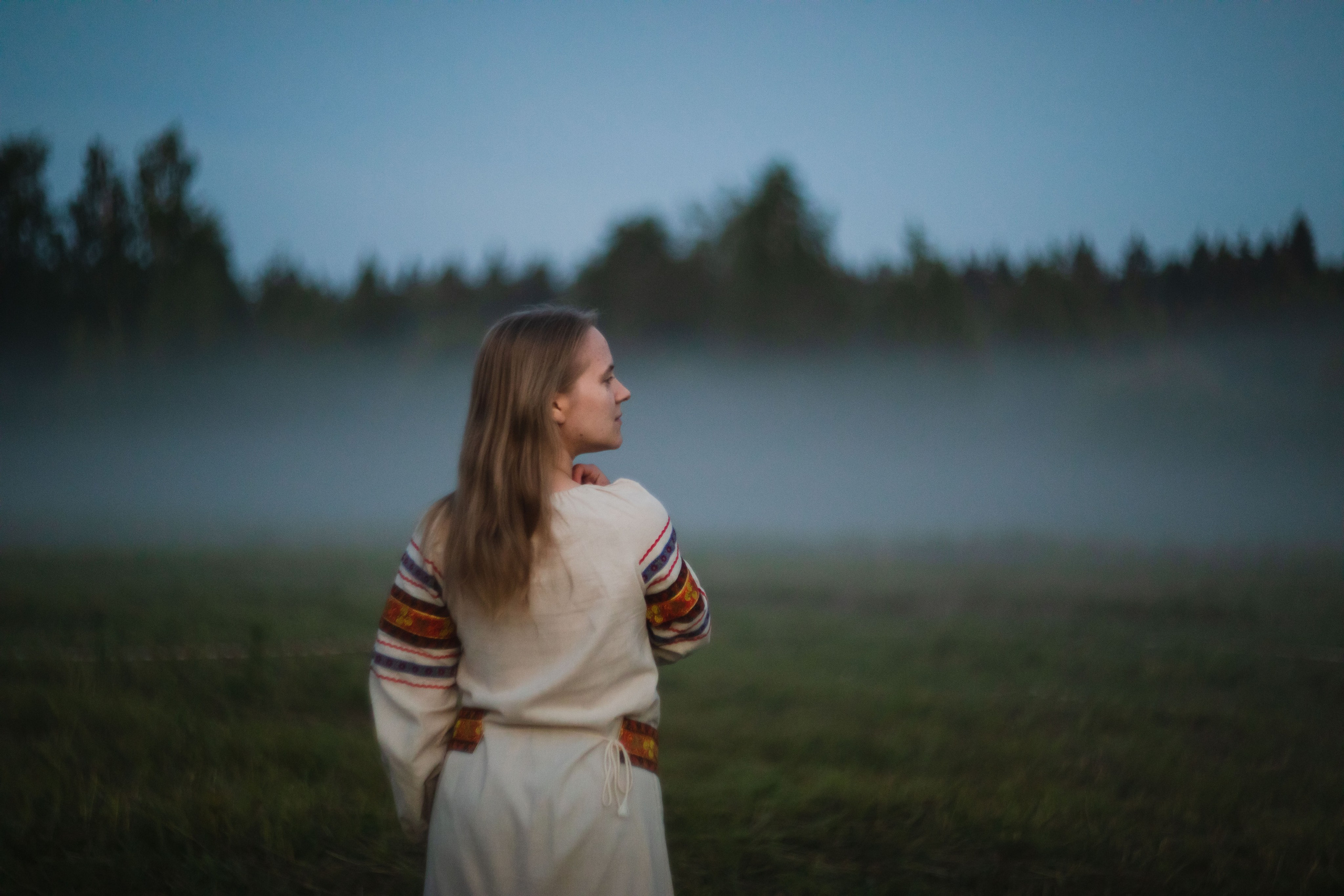 Купальская история на рассвете. Юлия Башкатова, сказочный фотограф, Москва