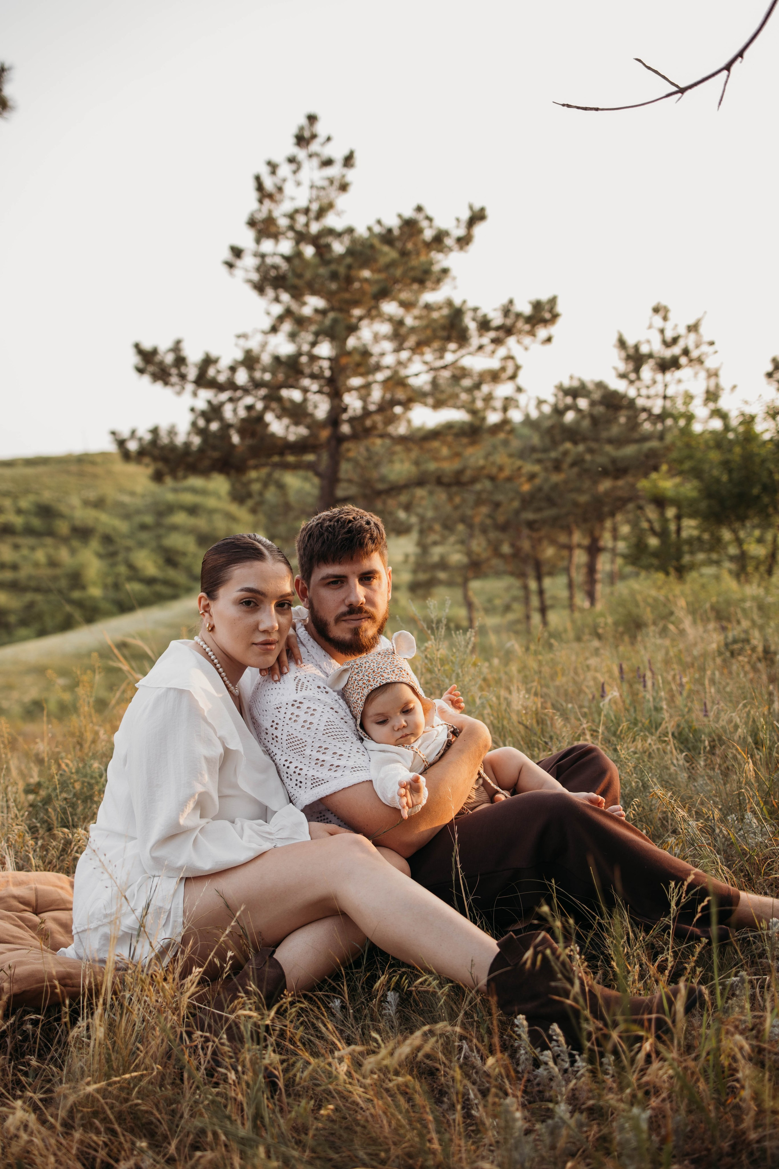 Про маленькую Аглаю и ее маму и папу. Фотограф Алевтина Матешук