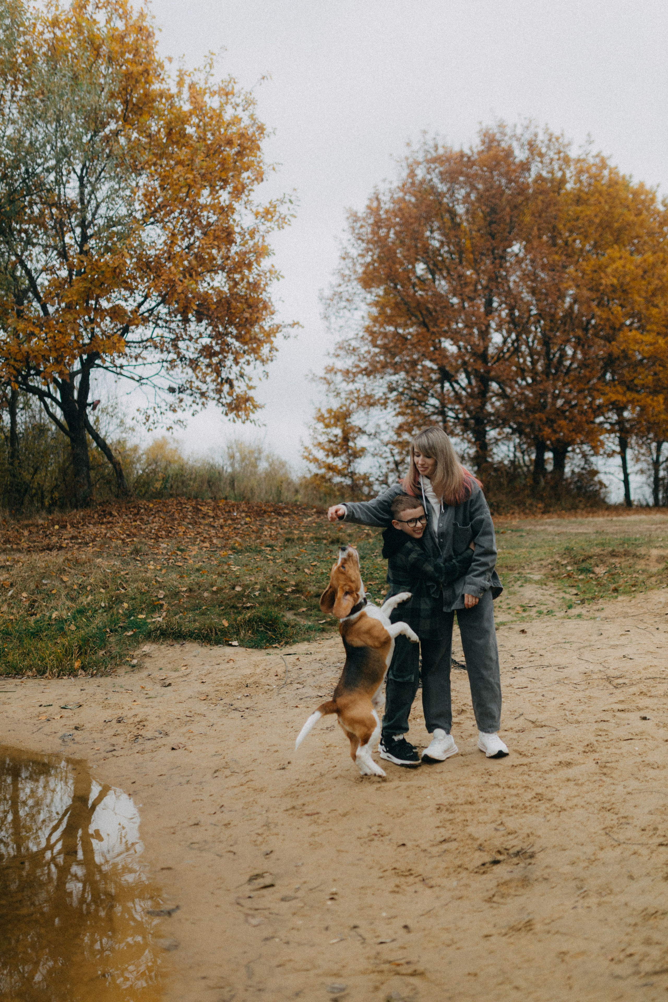 Ксюша & Федя. Прогулка с Лайдом. Фотограф НОГИНСК, Москва, Анастасия Белая