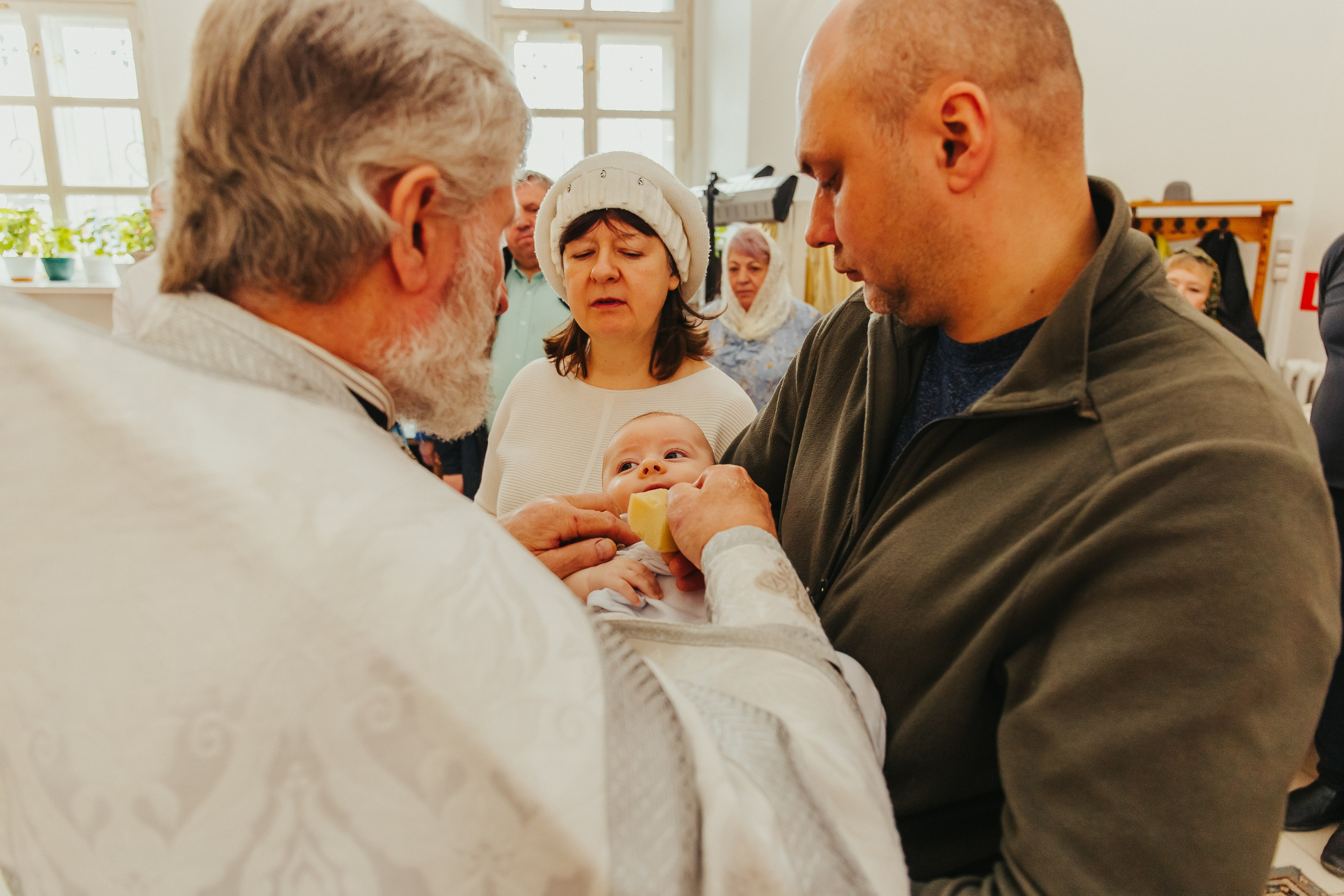 Фотосъемка крещения ребенка. Фотограф новорожденных и детский в Сергиевом Посаде Кругликова Юлия