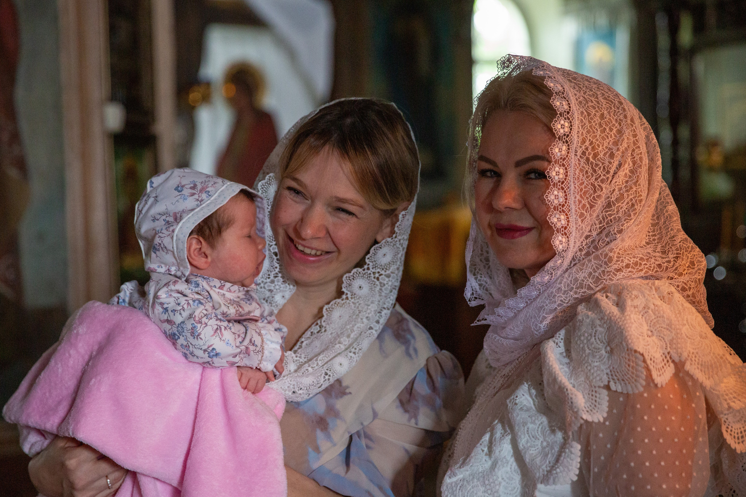 Крестины Василисы. Детский и школьный фотограф