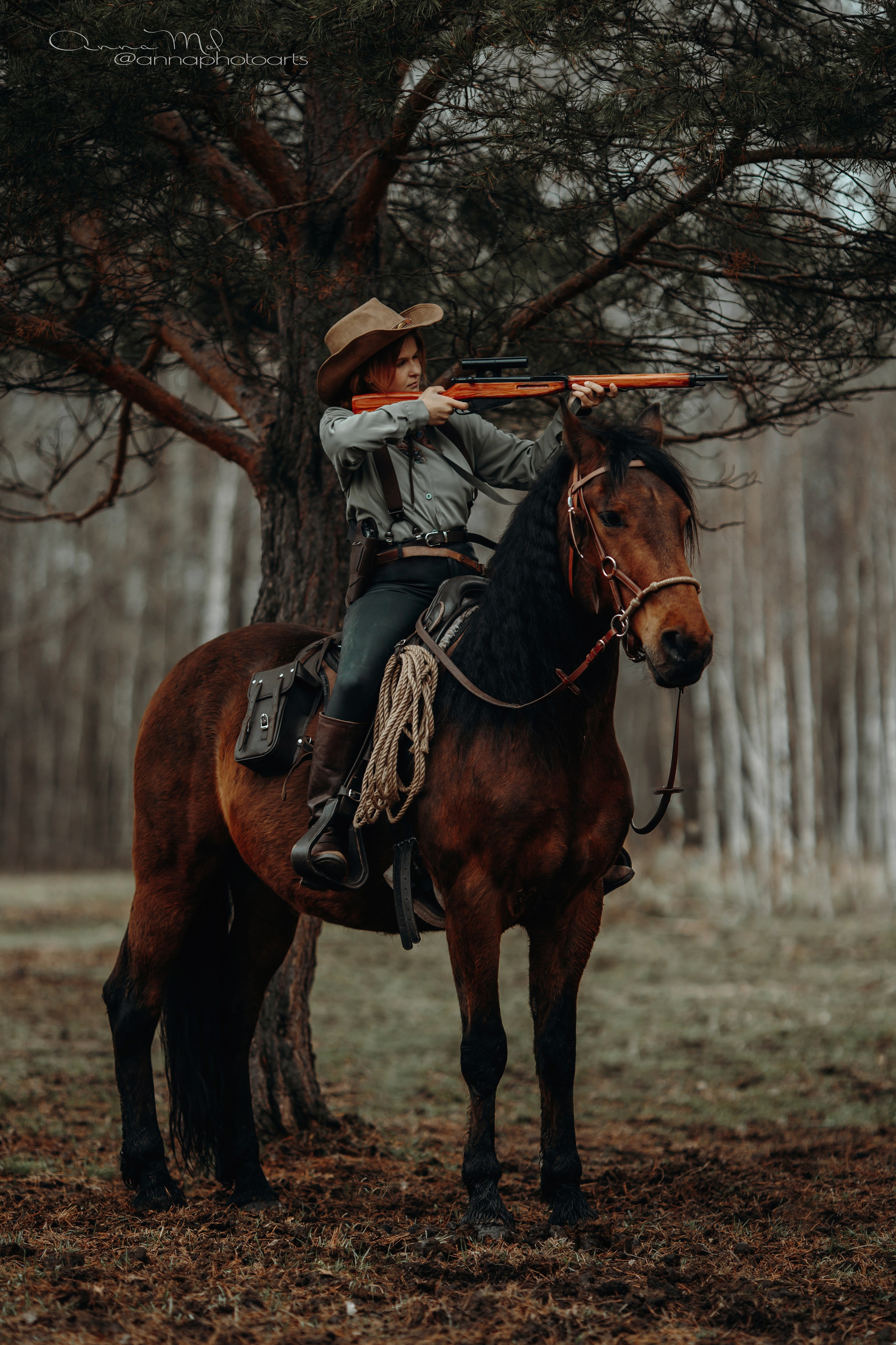 По мотивам любимой игры / РДР2. Анна Молчанова конный фотограф в Тюмени | фотосессии с лошадьми Тюмень