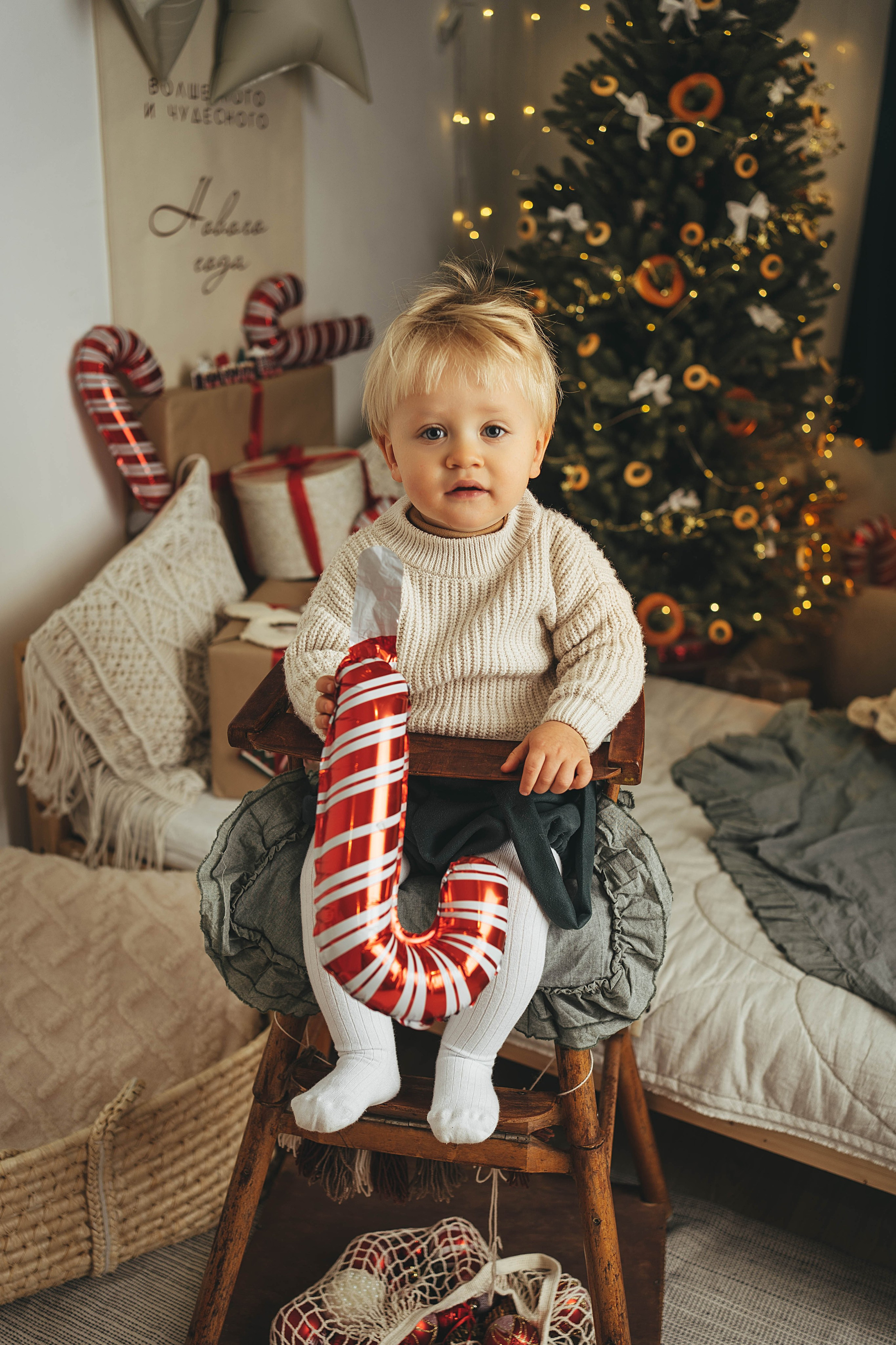 новогодний детский фотопроект