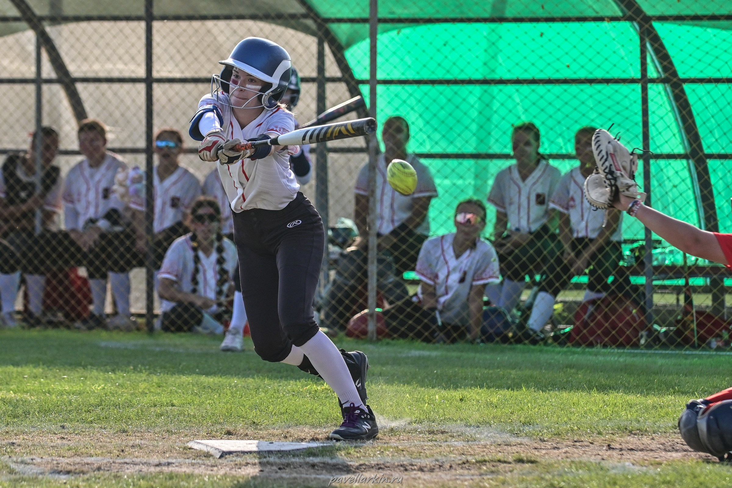 Софтбол: Финал юношеской спартакиады 2025 года. Спортивный фотограф, фотожурналист Павел Ларькин