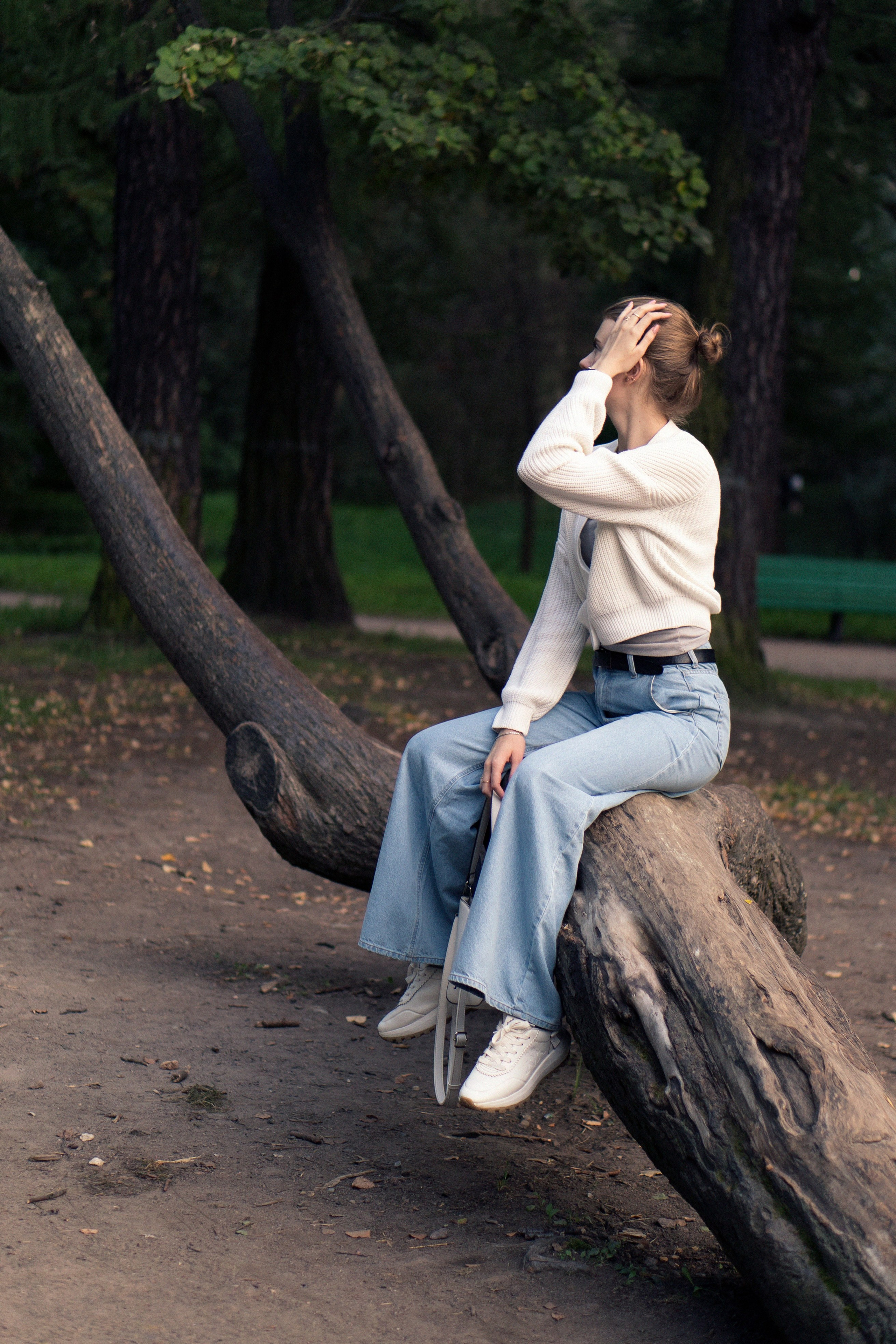 Лера. Портрет. Удельный парк. Главная