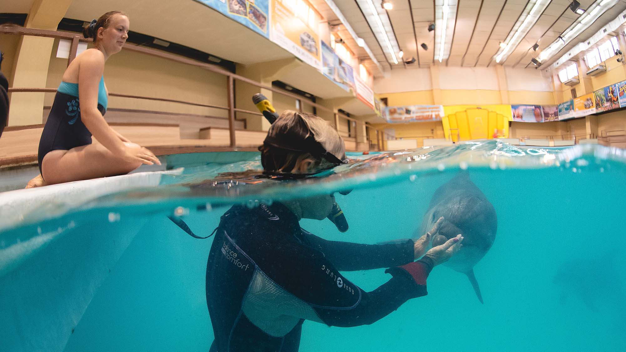Подводная фотосъемка в бассейне. Профессиональная фотосъемка. Ростов-на-Дону
