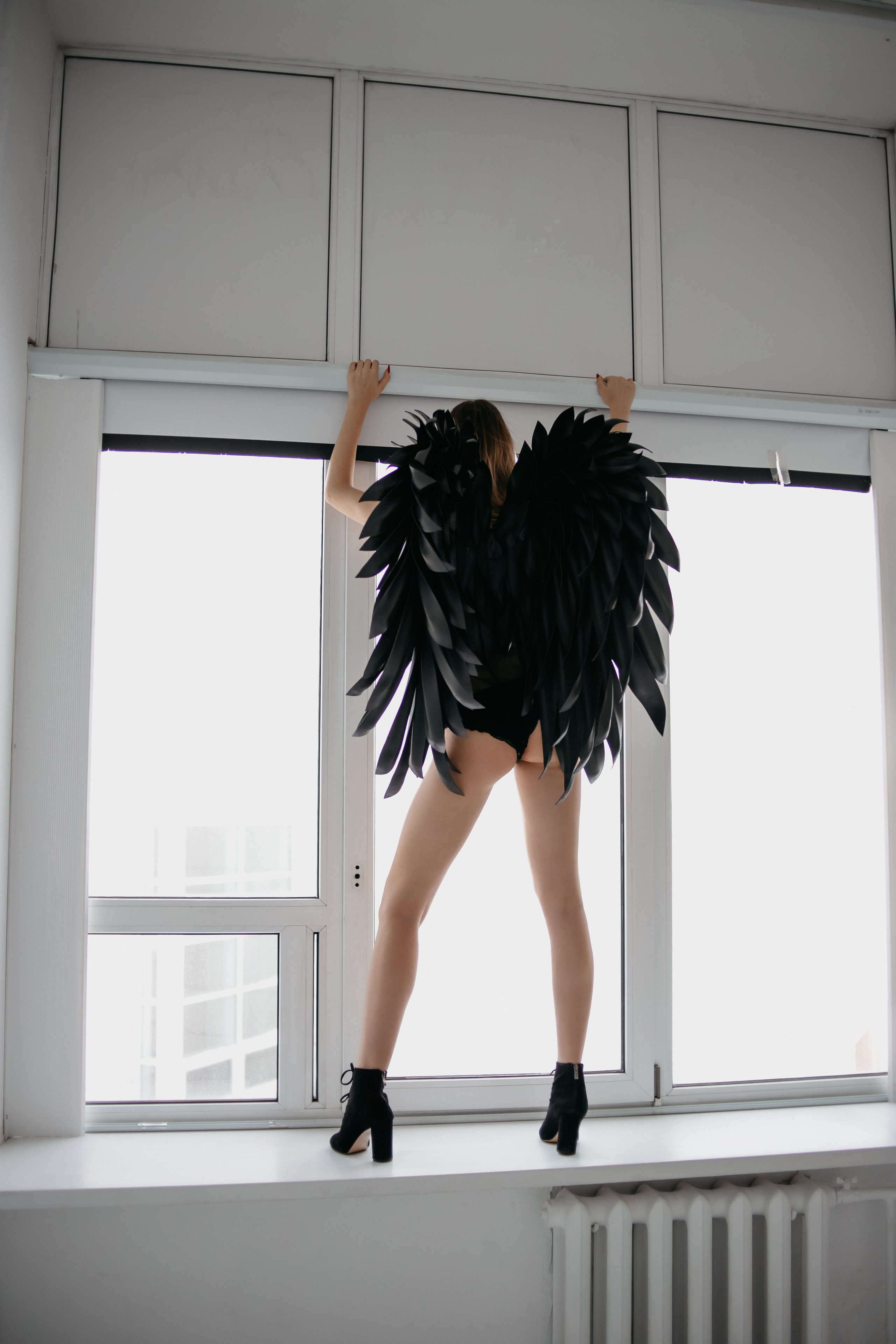 Татьяна. Черный ангел. Фотограф Регина Крикунова г. Красноярск