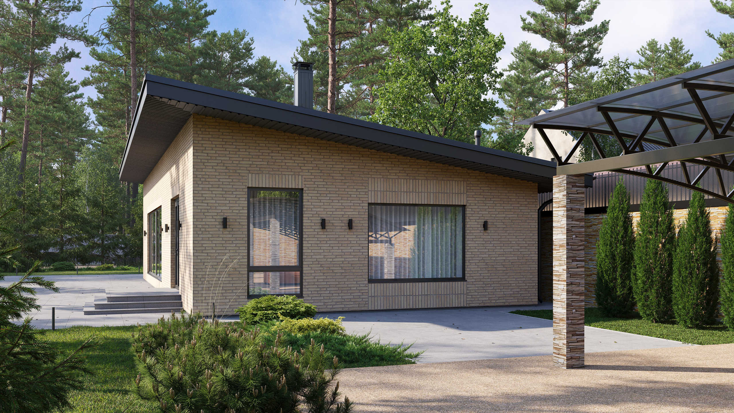 Проект СПА комплекса. Архитектура. Интерьер. Корниенко Маргарита