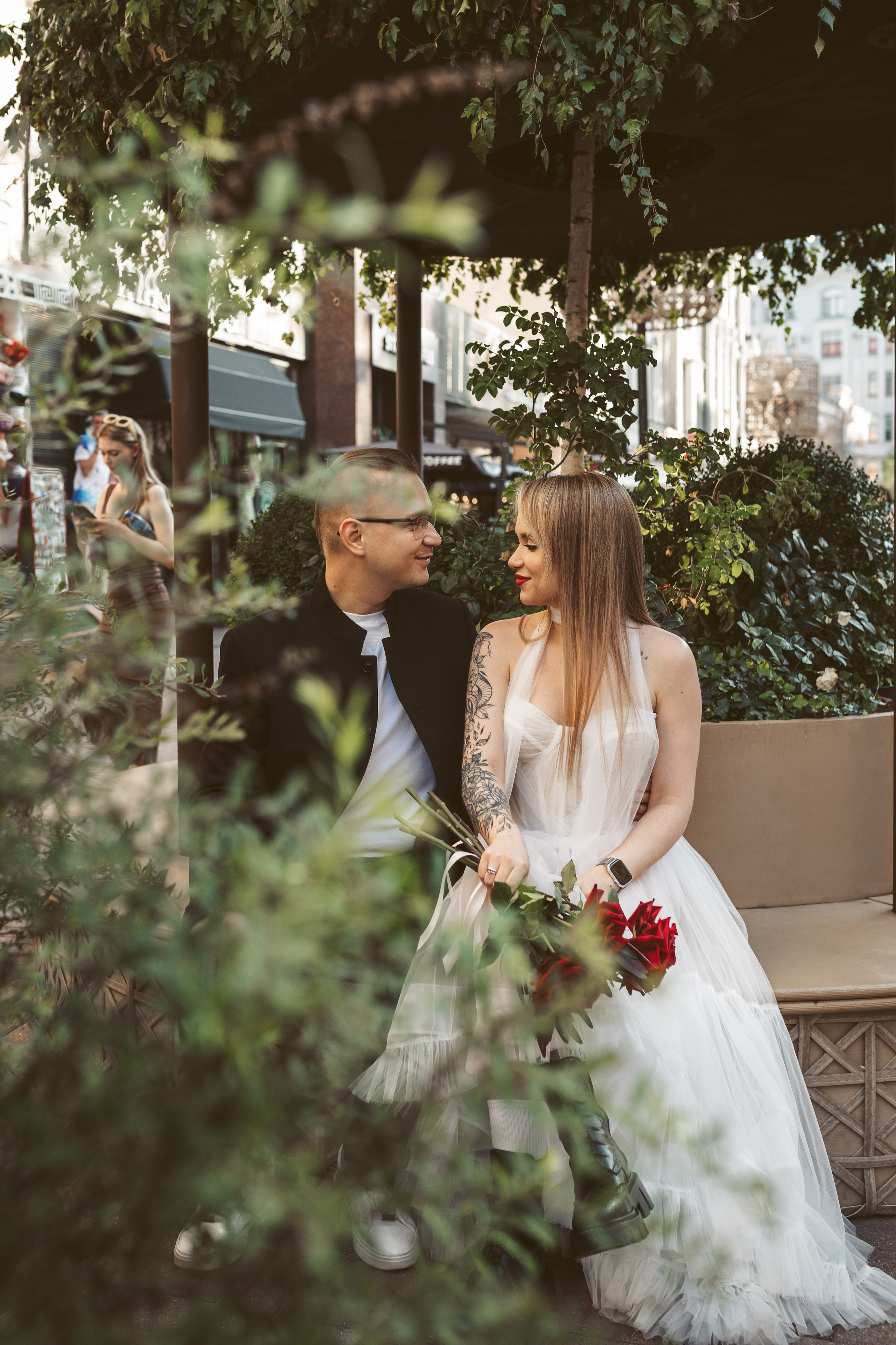 Арбат и набережная. Свадебный фотограф Курзина Ольга | Москва