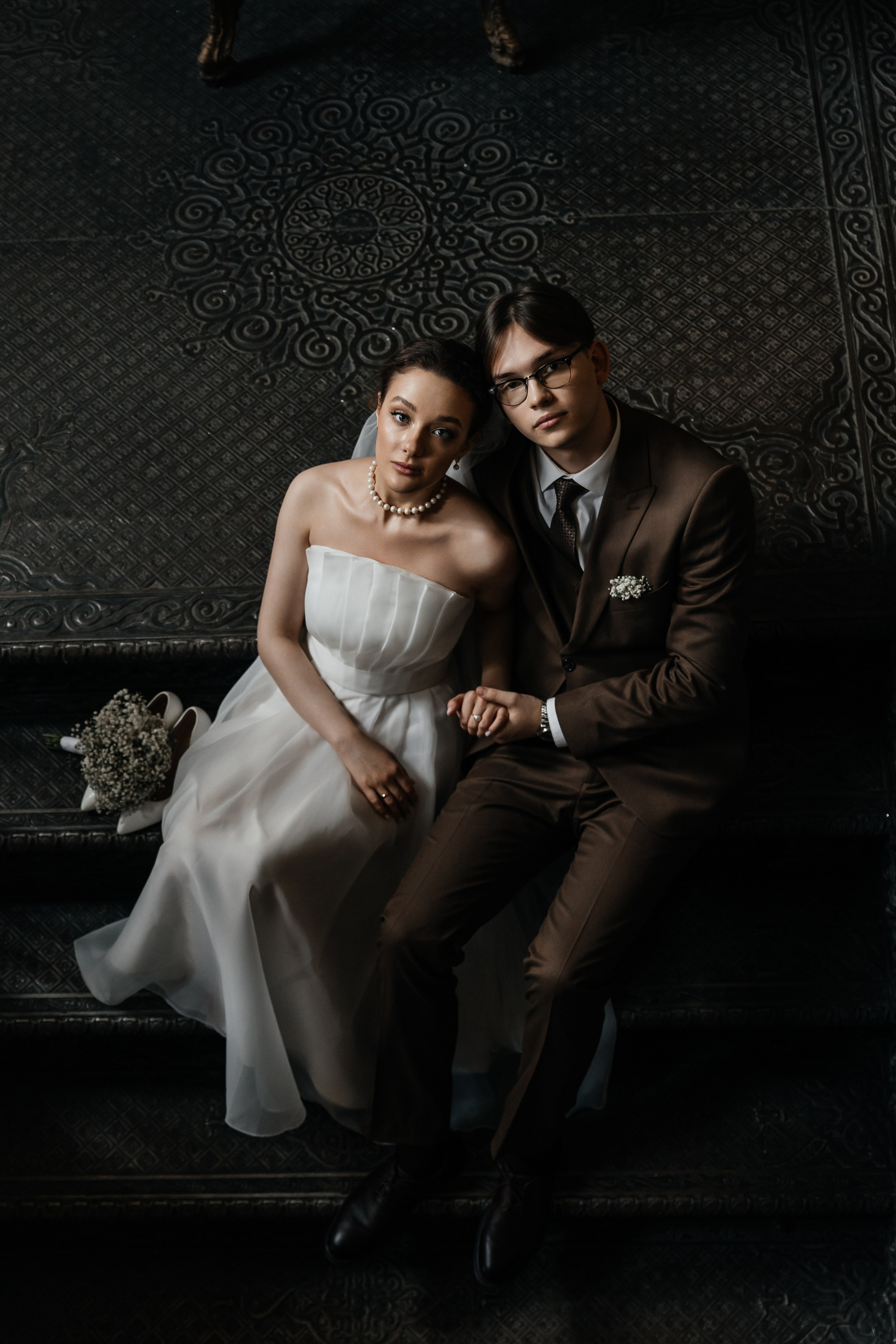 Вероника и Юрий|Савеловский|Библиотека им. Пушкина. Фотограф Москва Шептаев Артём