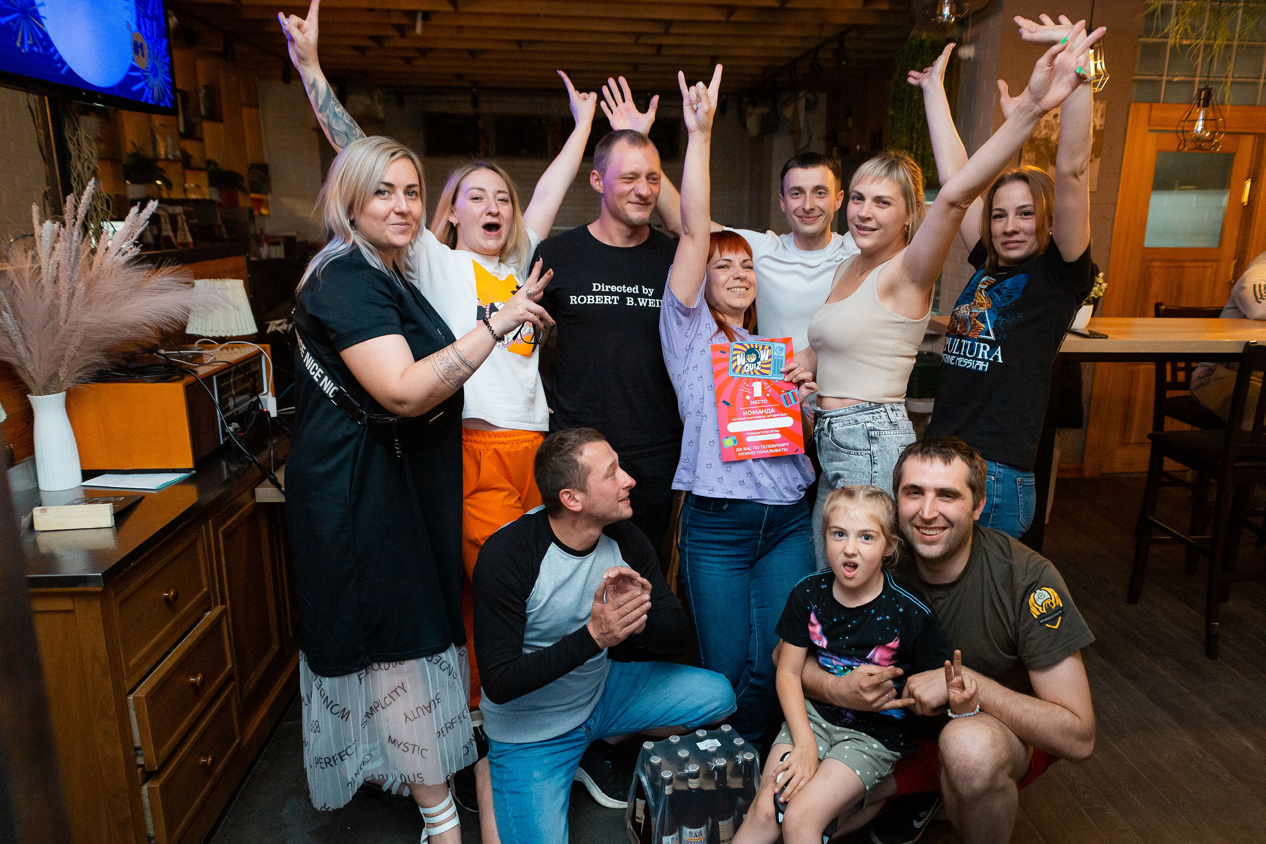 Репортажная съемка WOW QUIZ в кафе Огород, город Ржев. Алёна Мелихова | Фотограф Тверь, Старица, Ржев