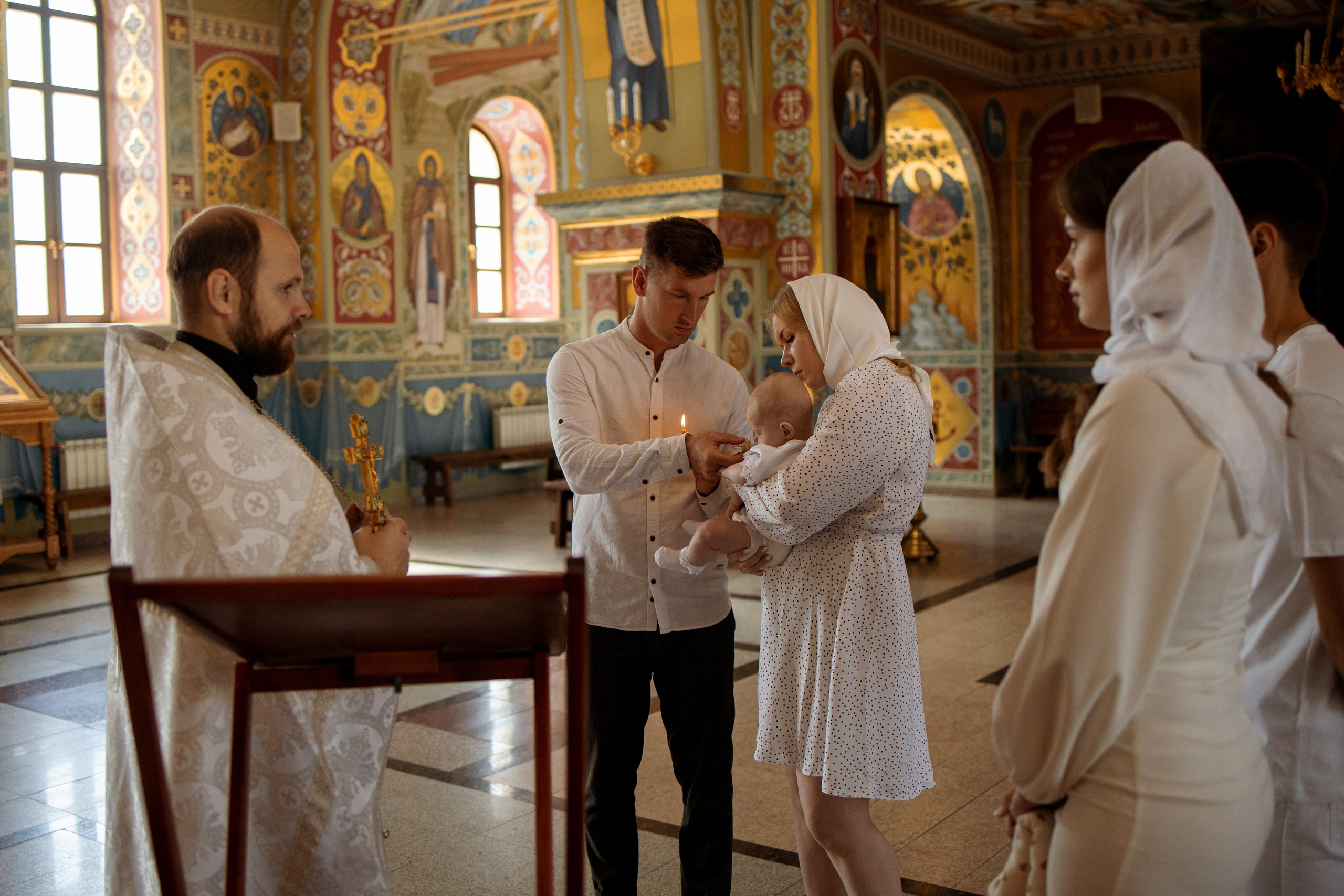 Крещение. Женский и семейный фотограф в Воронеже Надя Кузнецова