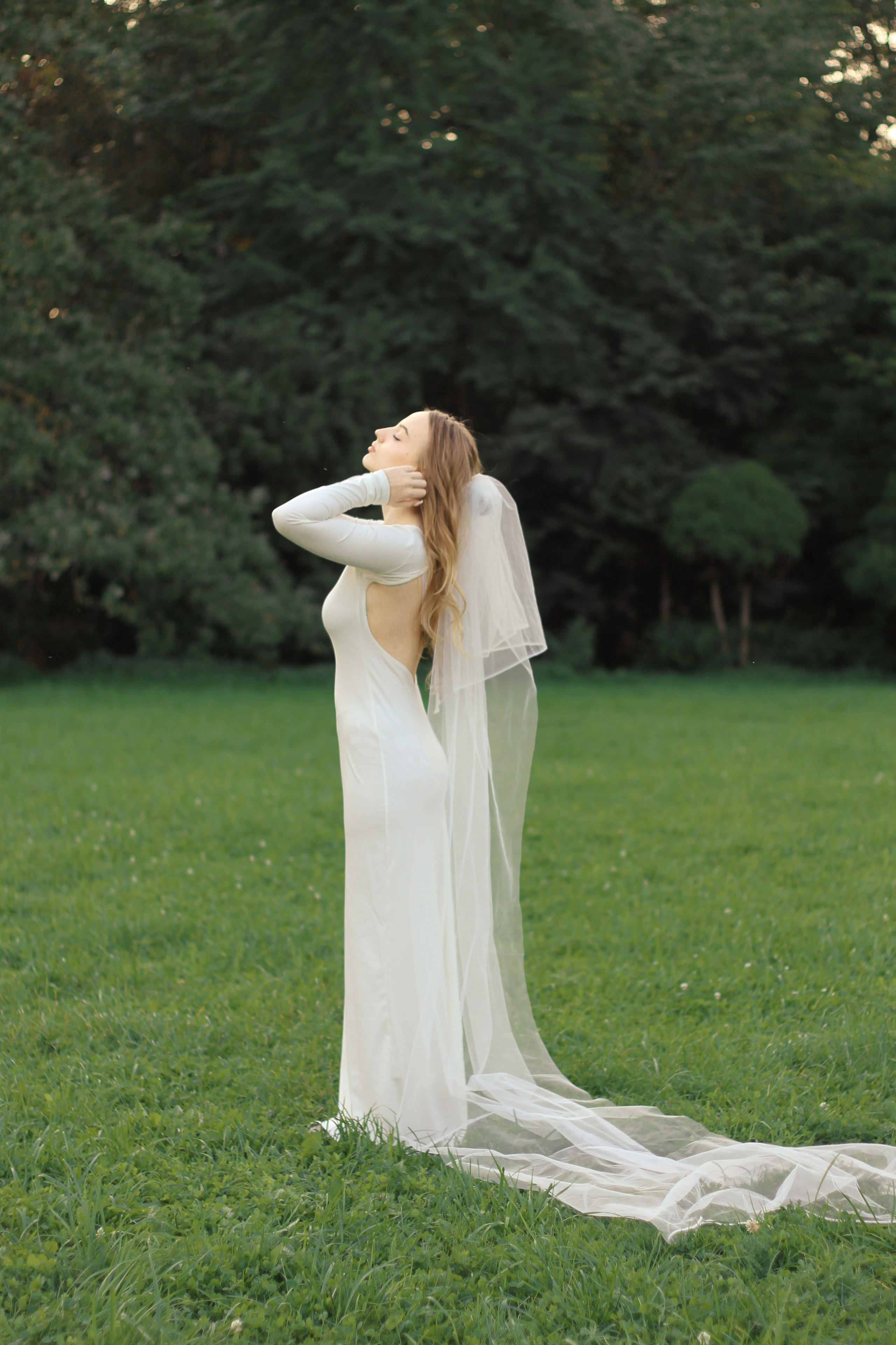 Леся в образе невесты. Свадебный фотограф в Москве и Петербурге Анастасия Лосева