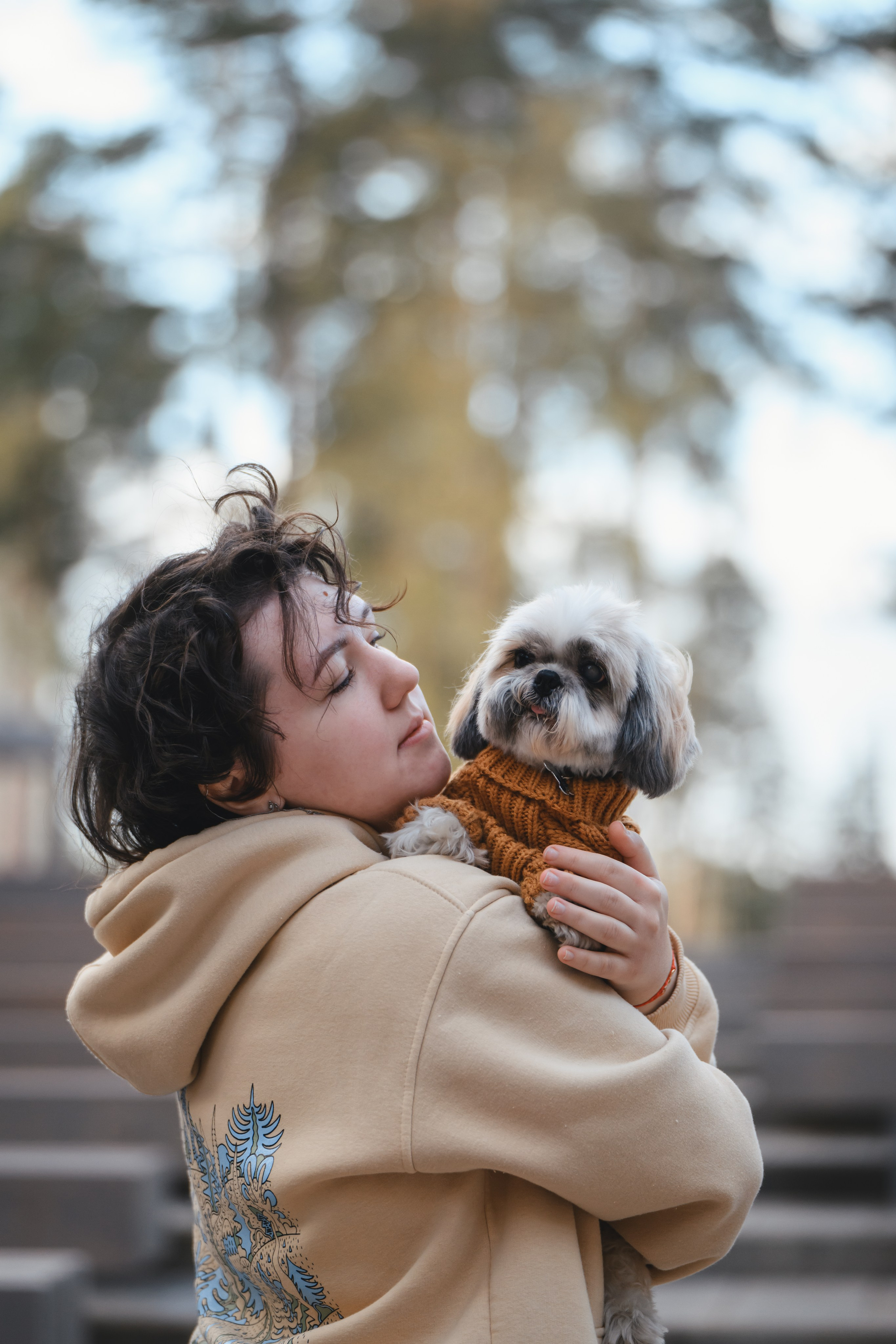 Ирина и Винни. Фотограф Анималист в Москве Анастасия Жучкова