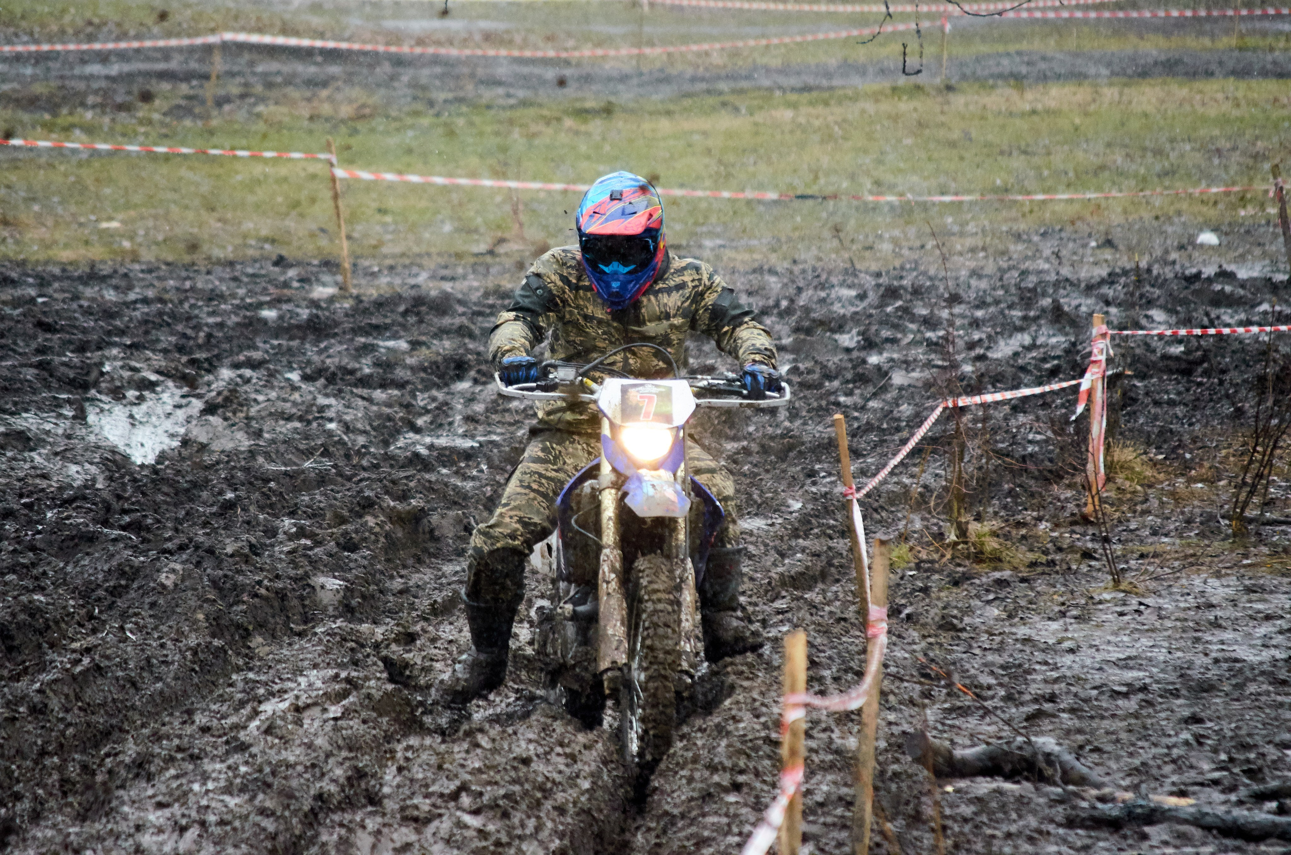 «Тагарская топь» 2021 г. Бой мотоцикла и грязи.