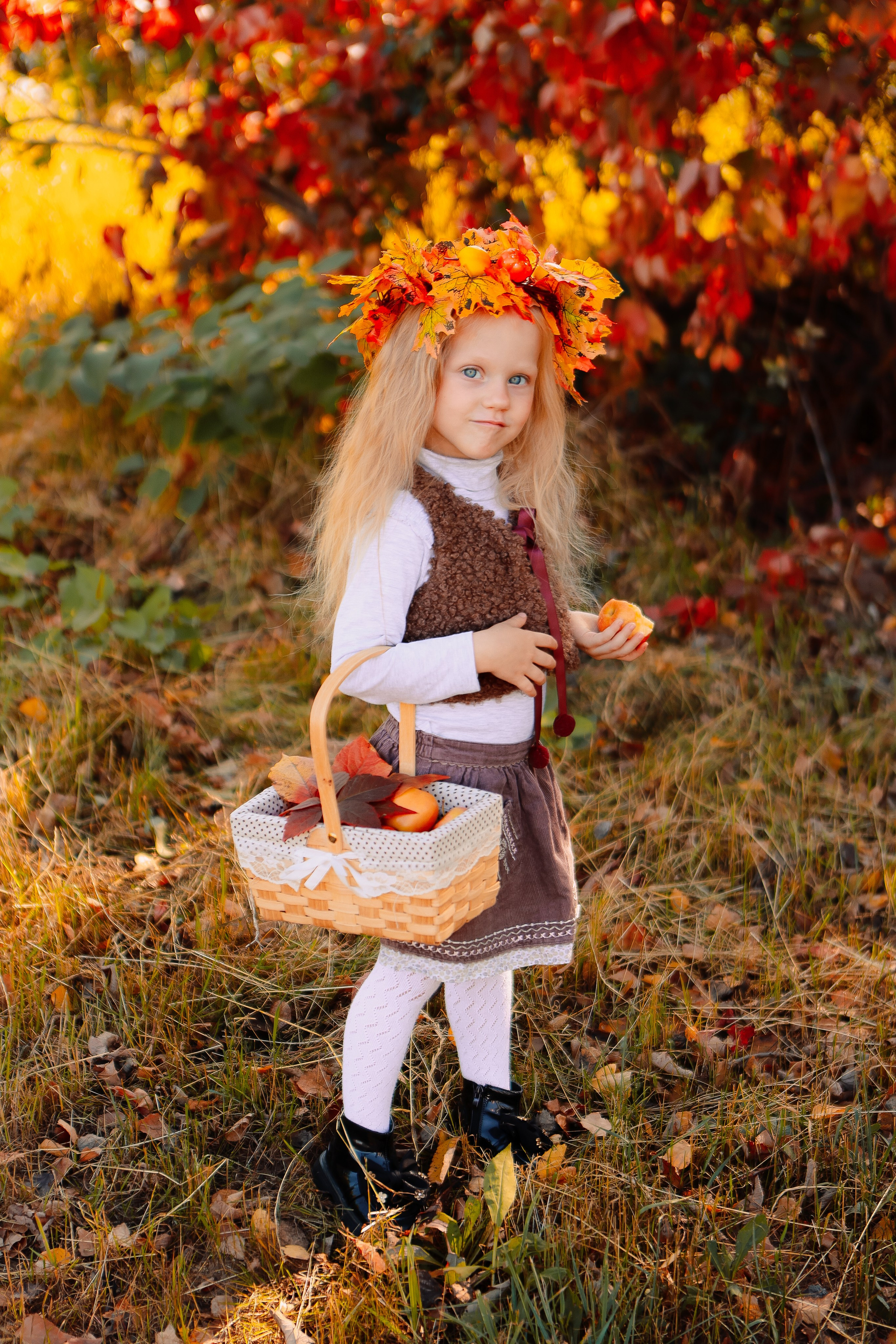 Осень. Семейный и детский фотограф в Москве Александра Мак
