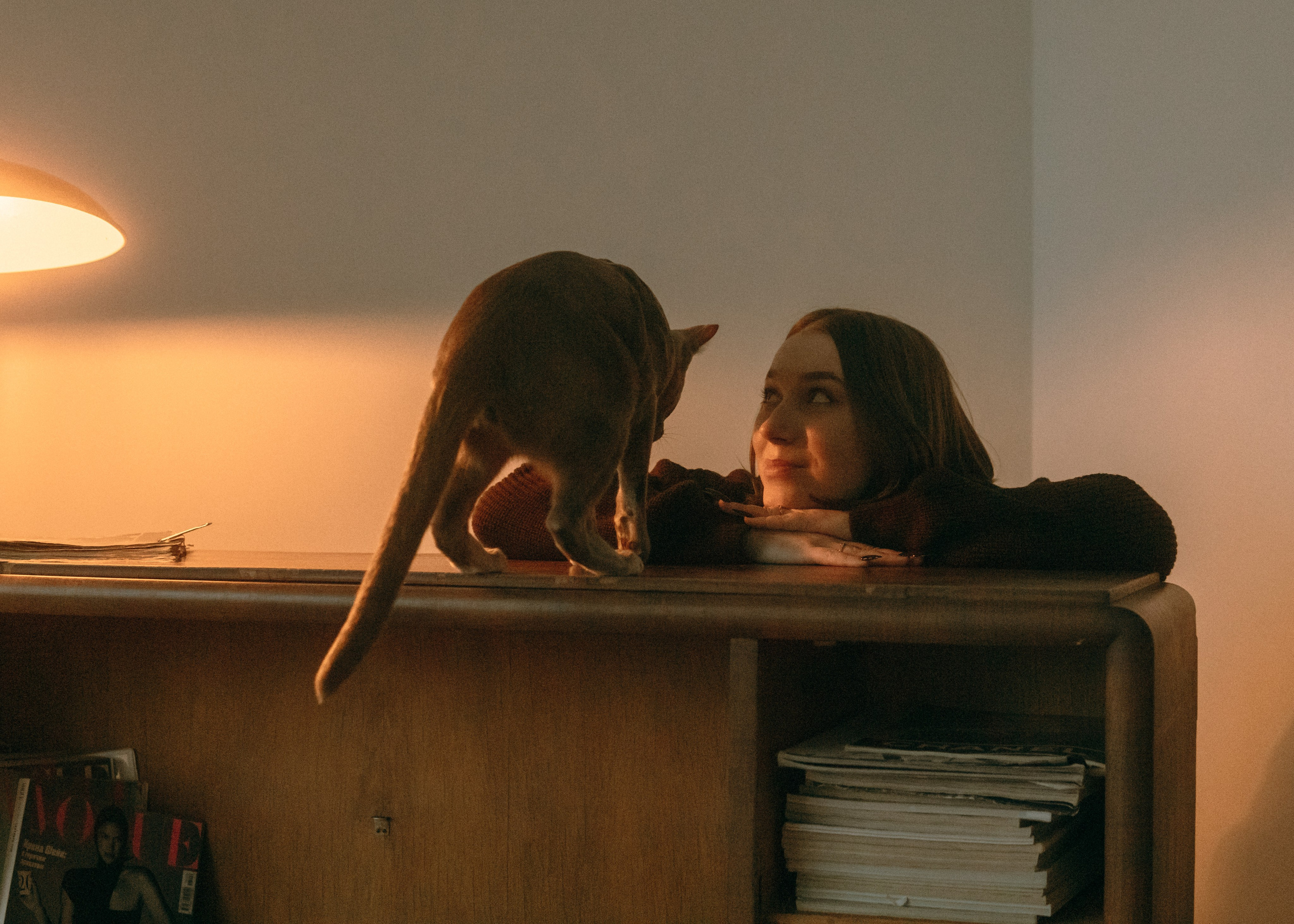 Амина, Булат и Орион. Фотограф-анималист Ксения Воробьева, Москва