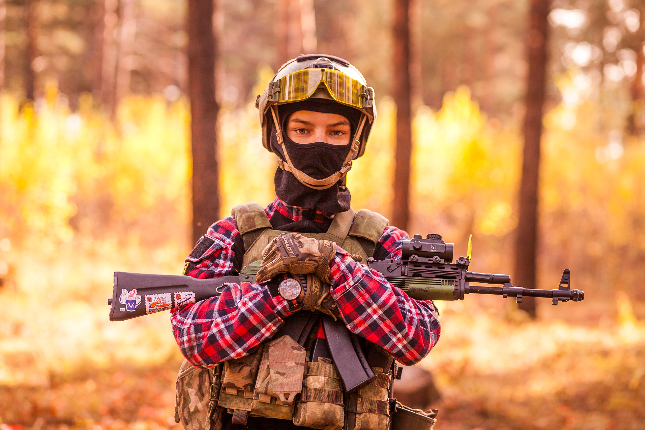 Страйкбол. Фотограф Дарья Локотко в Красноярске